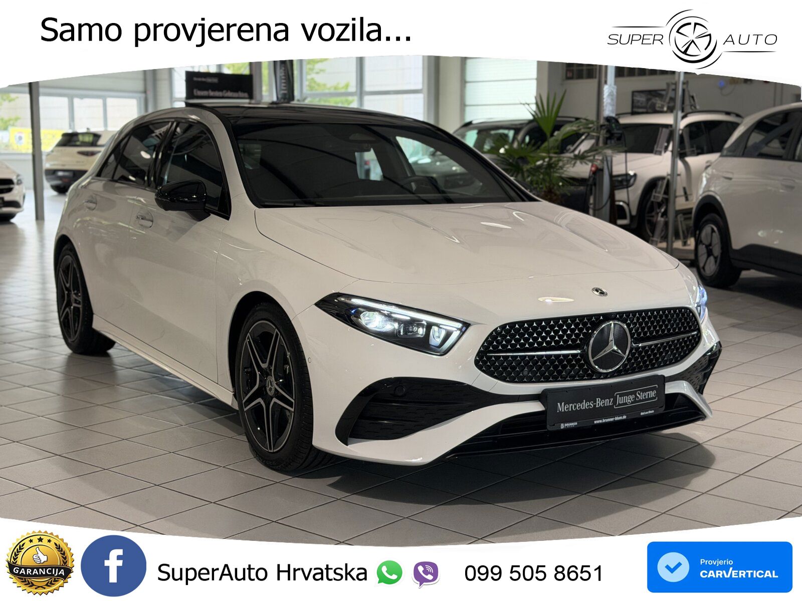 Mercedes-Benz A 220 4MATIC 8G-DCT AMG ACC+HEAD+GR SJED+360+PANO