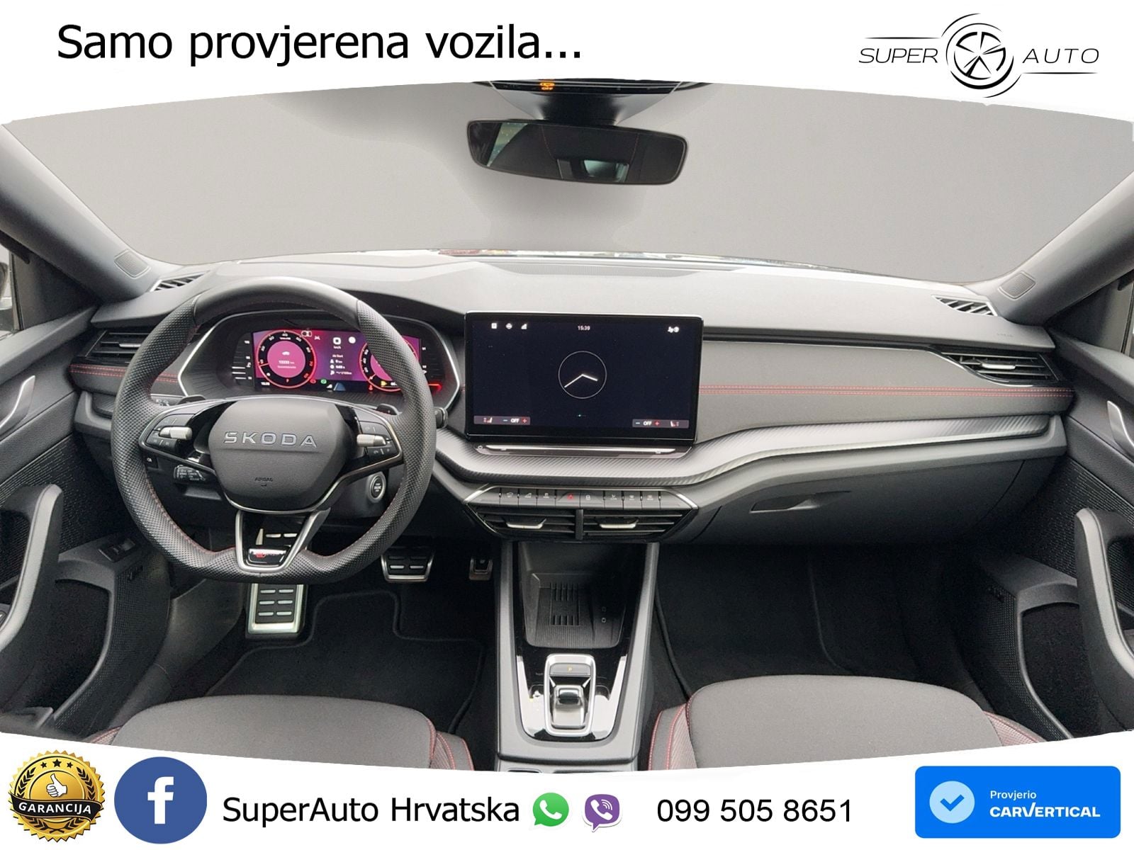 Škoda Octavia Combi RS 2.0 TSI (265 KS) DSG LED+GR SJED+ACC