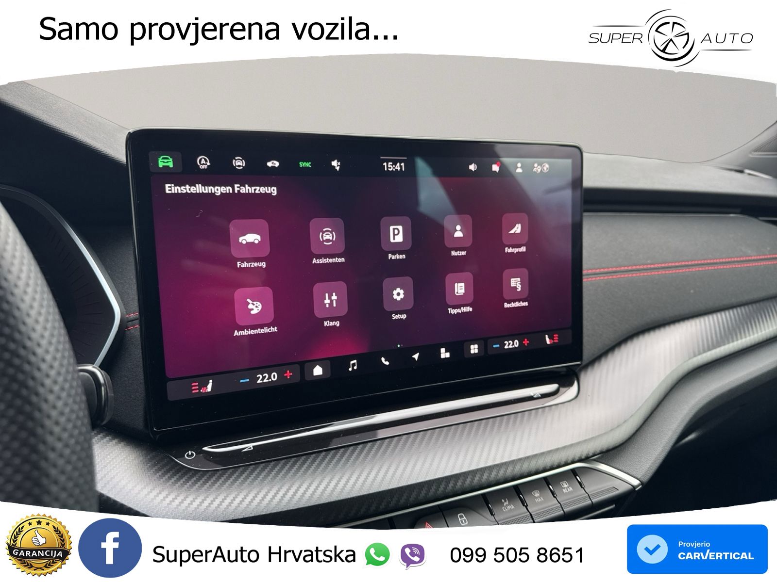 Škoda Octavia Combi RS 2.0 TSI (265 KS) DSG LED+GR SJED+ACC