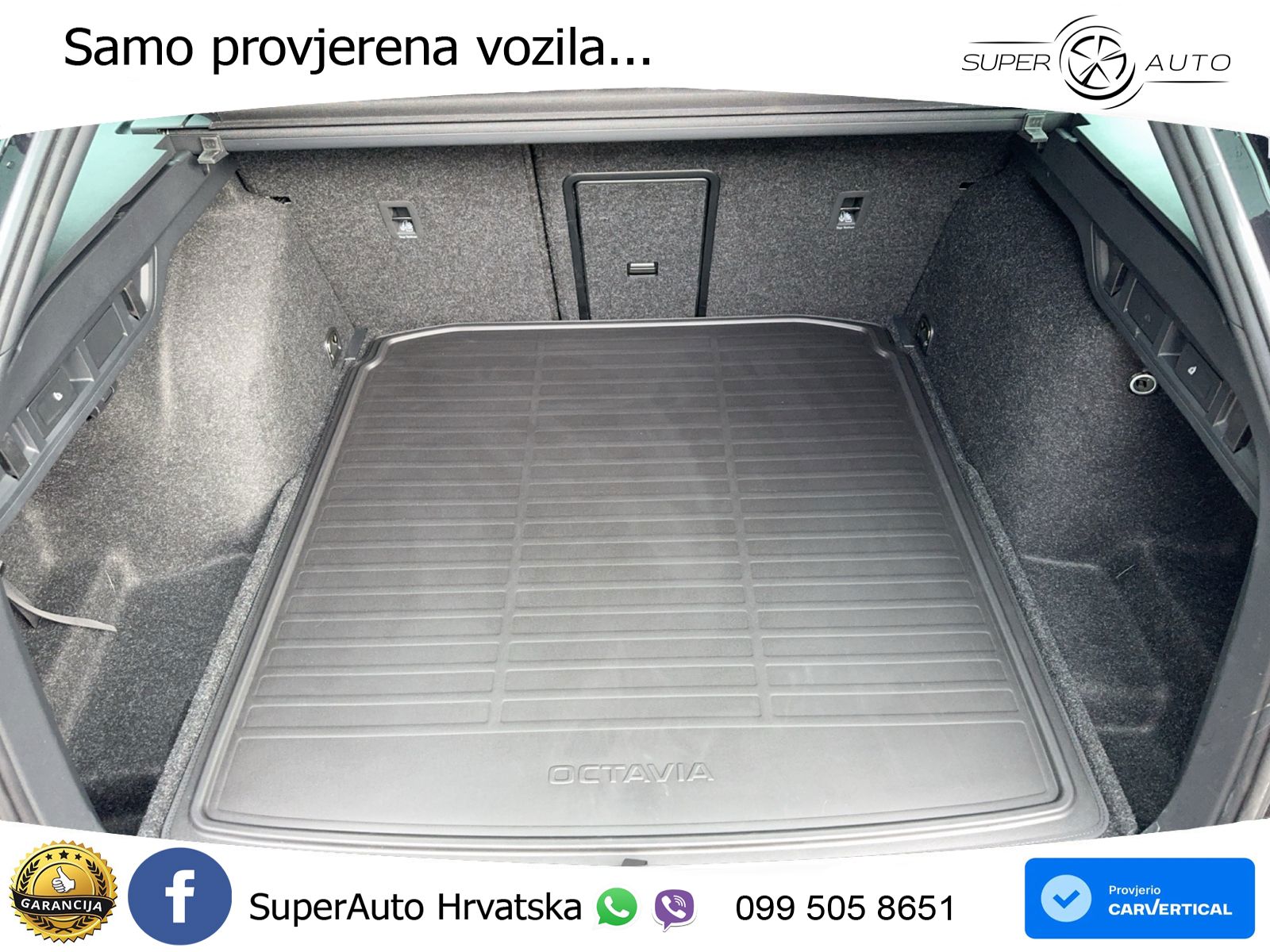 Škoda Octavia Combi RS 2.0 TSI (265 KS) DSG LED+GR SJED+ACC