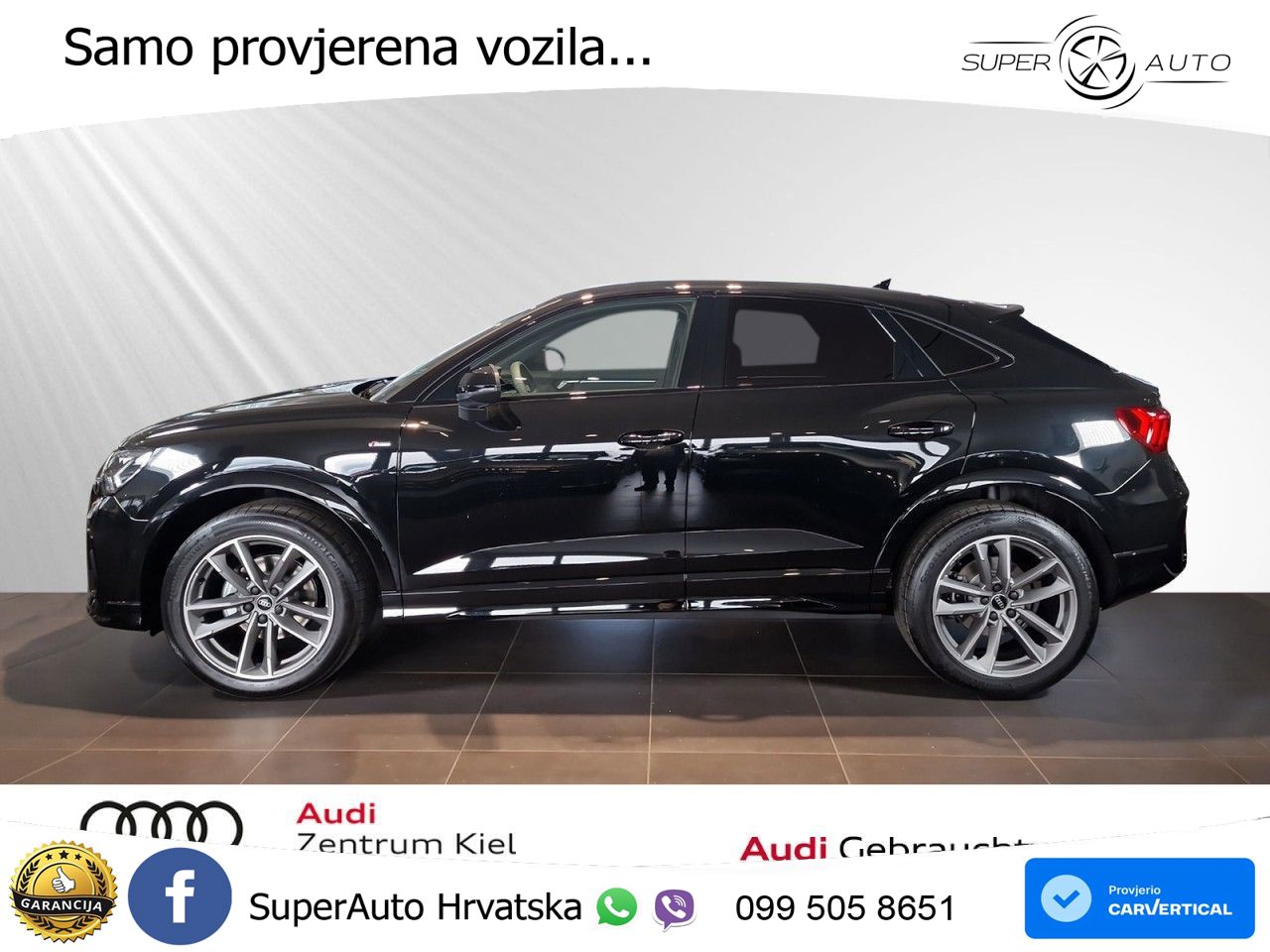 Audi Q3 II Sportback 35 TFSI (150 KS) S tronic S line MATRIX+GR SJED+KAM