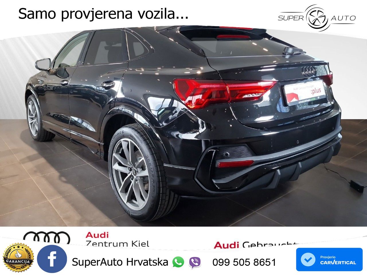 Audi Q3 II Sportback 35 TFSI (150 KS) S tronic S line MATRIX+GR SJED+KAM