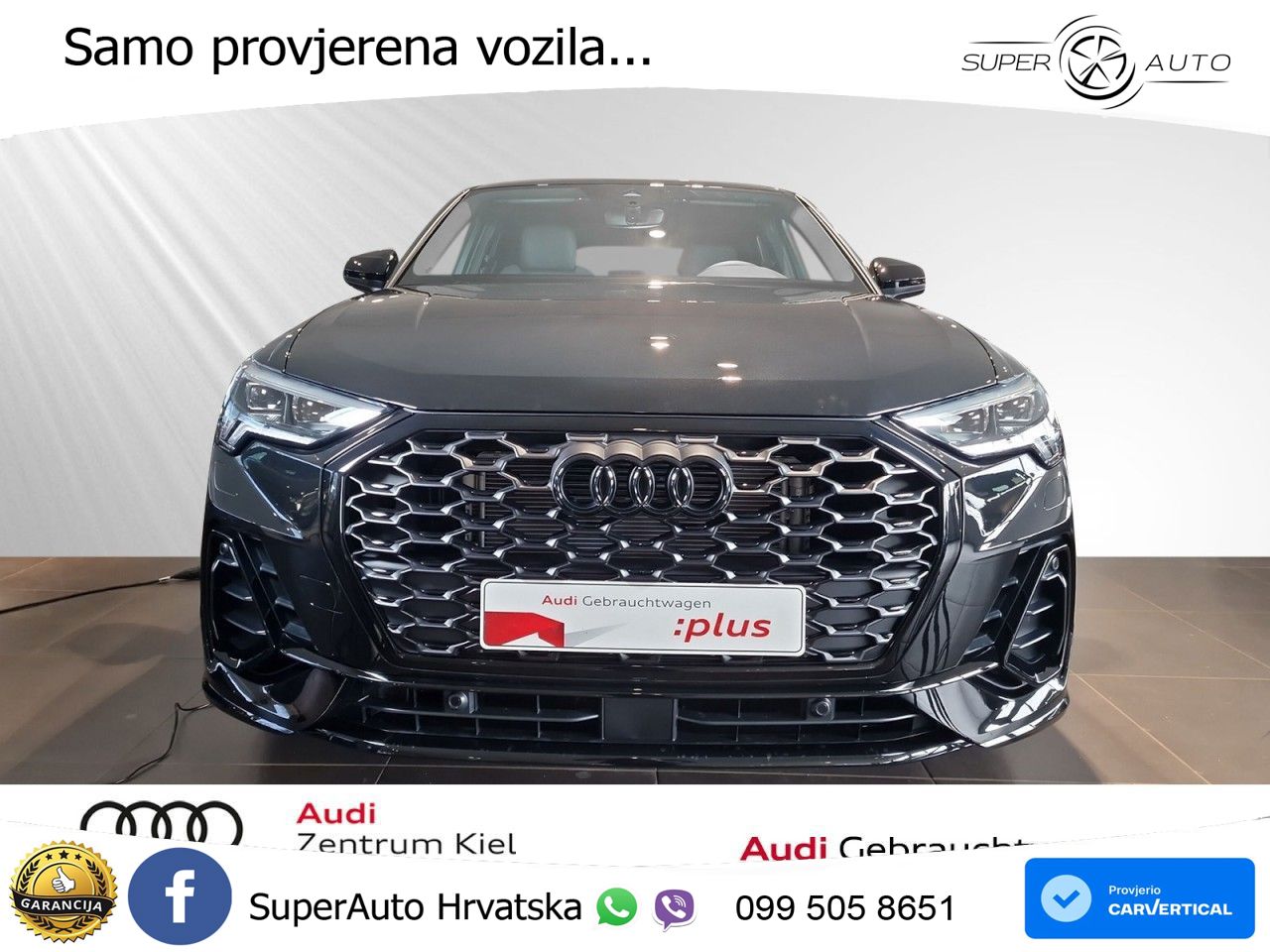 Audi Q3 II Sportback 35 TFSI (150 KS) S tronic S line MATRIX+GR SJED+KAM
