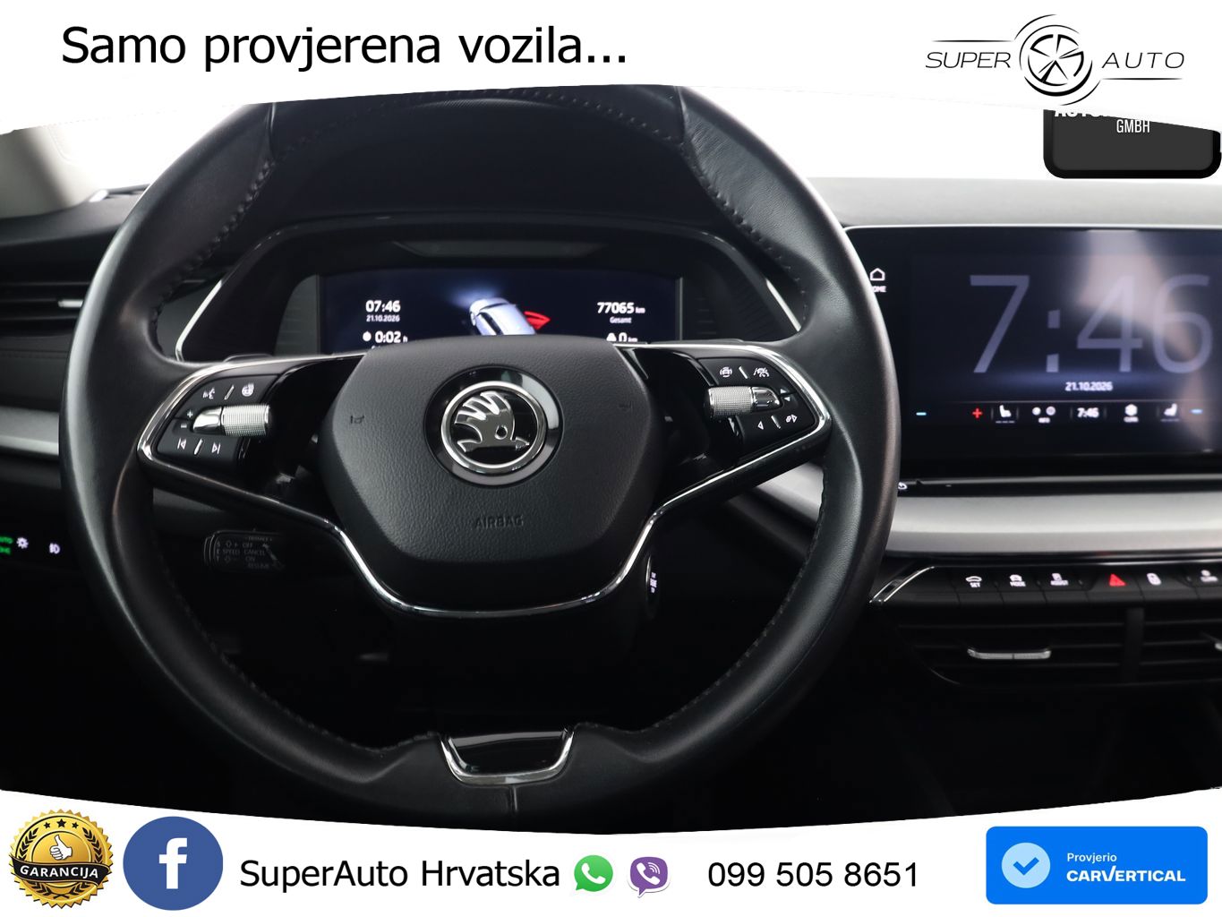 Škoda Octavia Combi 2.0 TDI (150 KS) DSG LED+GR SJED+ACC