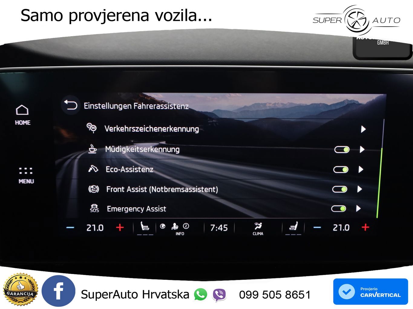 Škoda Octavia Combi 2.0 TDI (150 KS) DSG LED+GR SJED+ACC