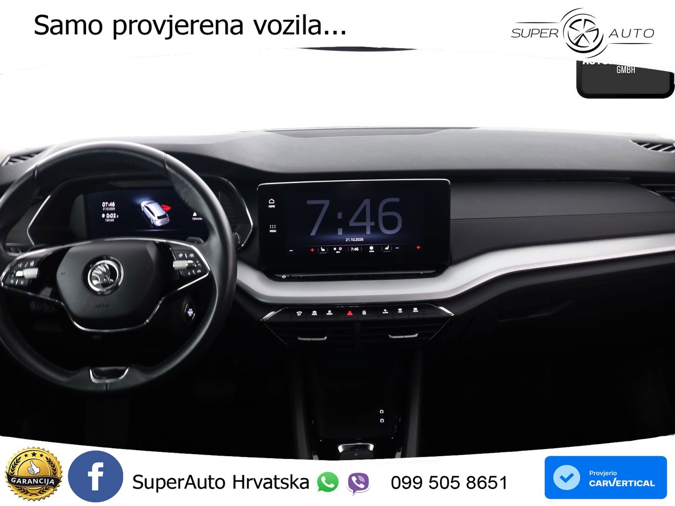 Škoda Octavia Combi 2.0 TDI (150 KS) DSG LED+GR SJED+ACC