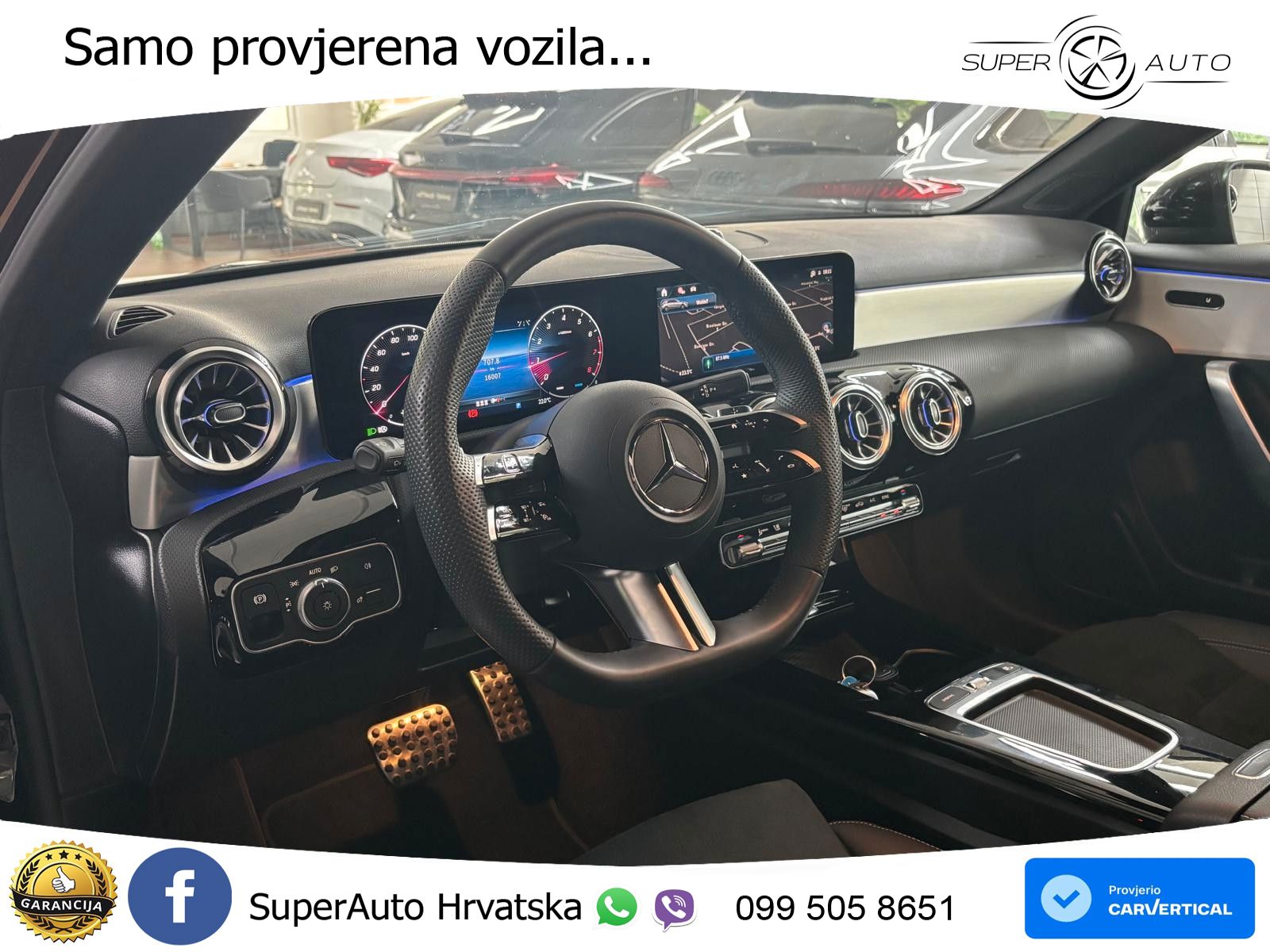 Mercedes-Benz A 200 7G-DCT AMG LED+GR SJED+ACC
