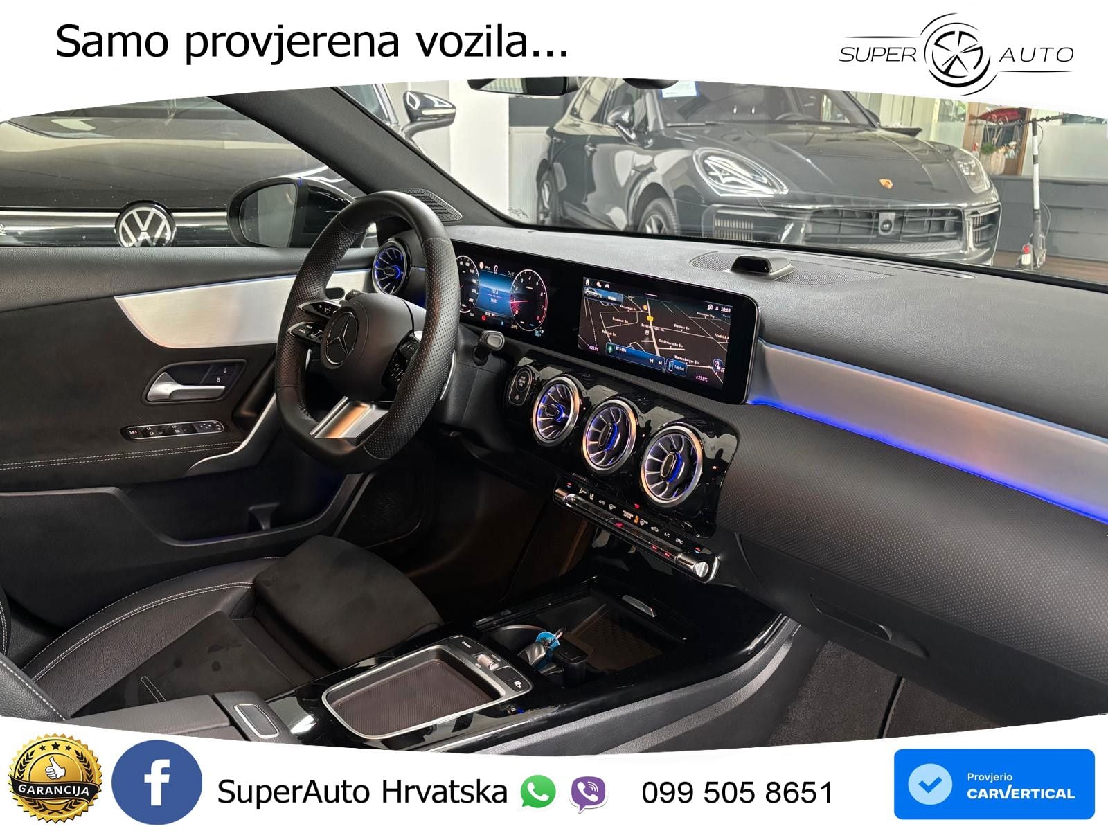 Mercedes-Benz A 200 7G-DCT AMG LED+GR SJED+ACC