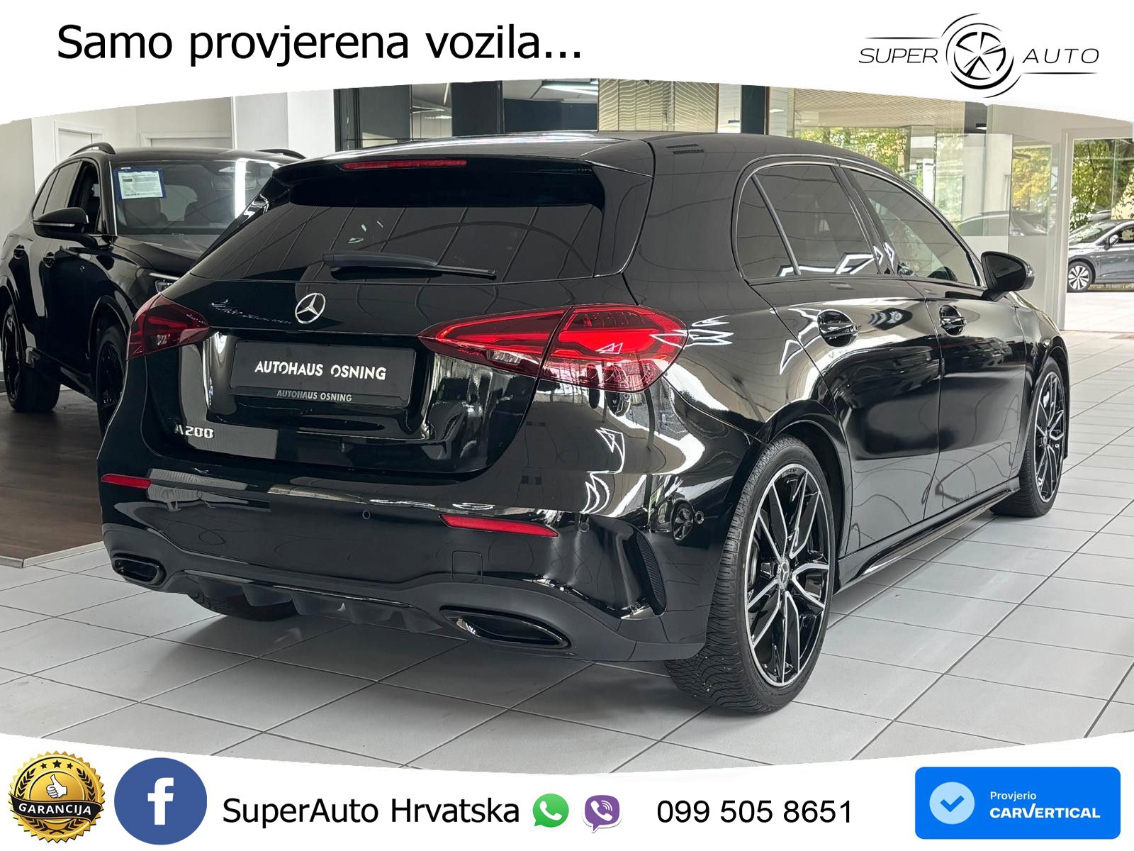 Mercedes-Benz A 200 7G-DCT AMG LED+GR SJED+ACC