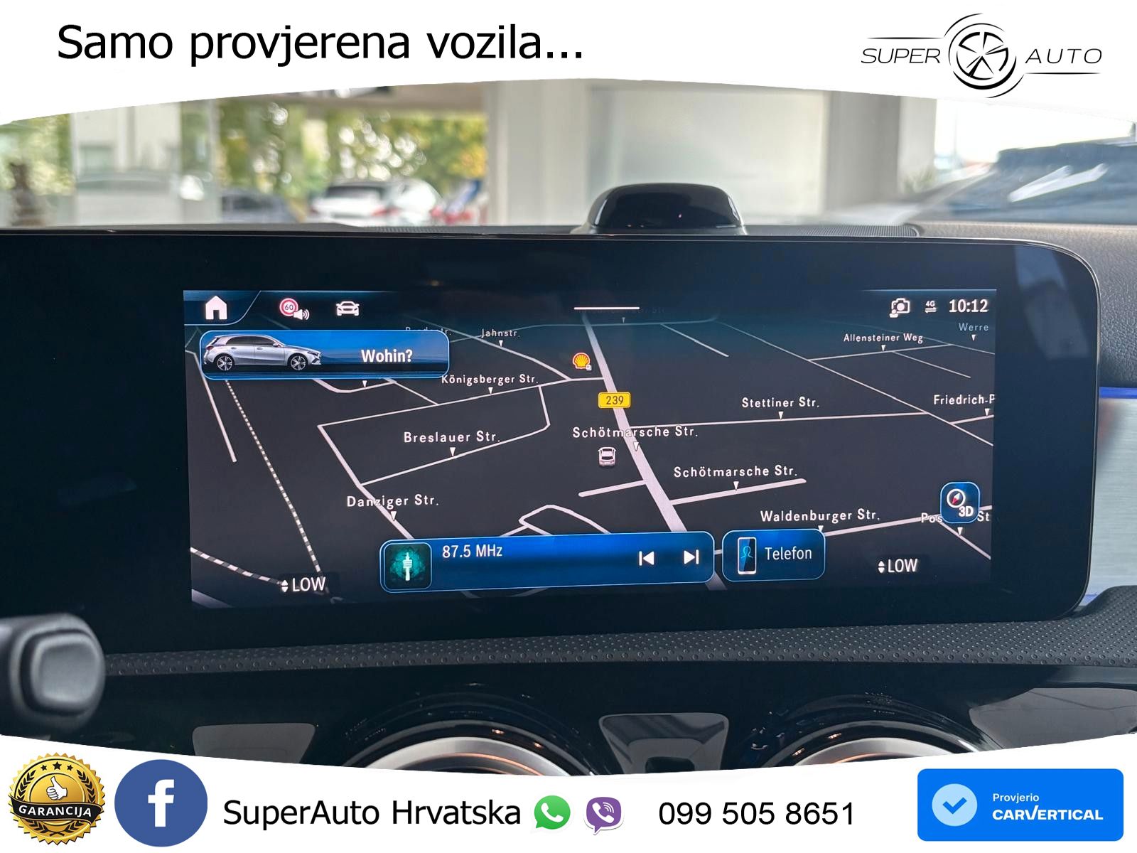 Mercedes-Benz A 200 7G-DCT AMG LED+GR SJED+ACC