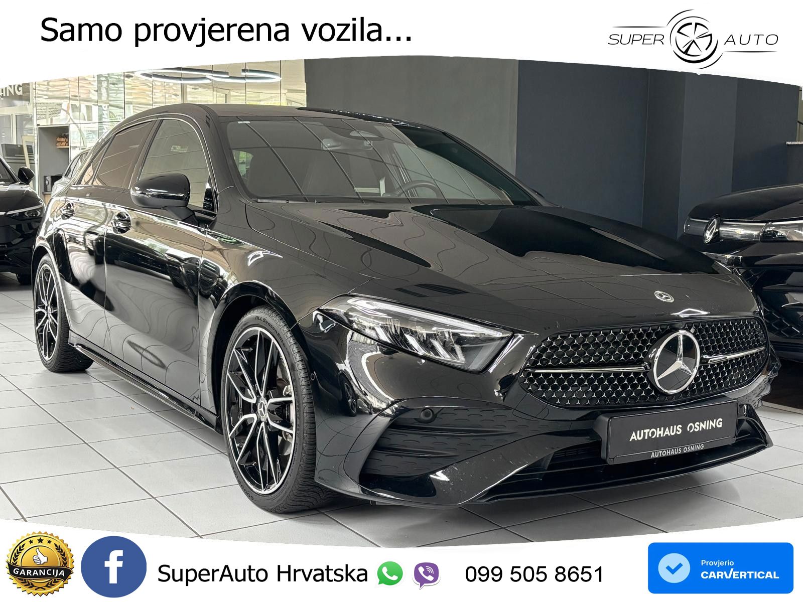 Mercedes-Benz A 200 7G-DCT AMG LED+GR SJED+ACC