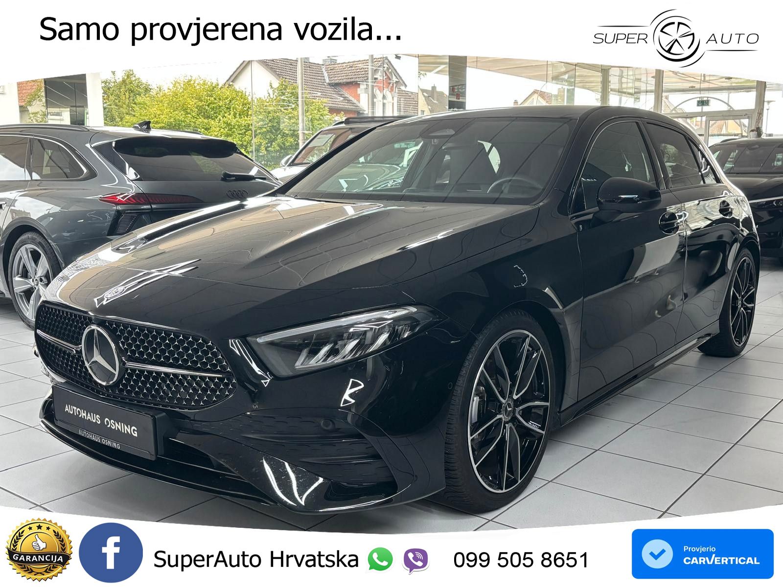 Mercedes-Benz A 200 7G-DCT AMG LED+GR SJED+ACC