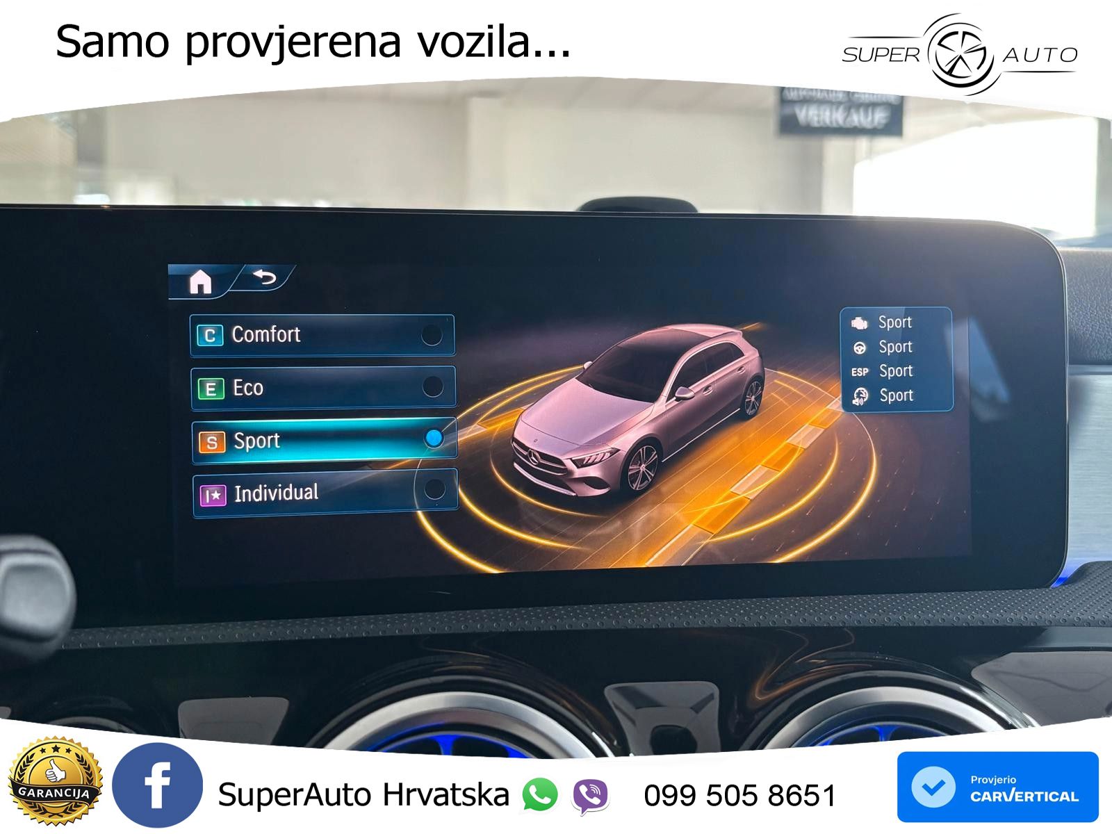 Mercedes-Benz A 200 7G-DCT AMG LED+GR SJED+ACC
