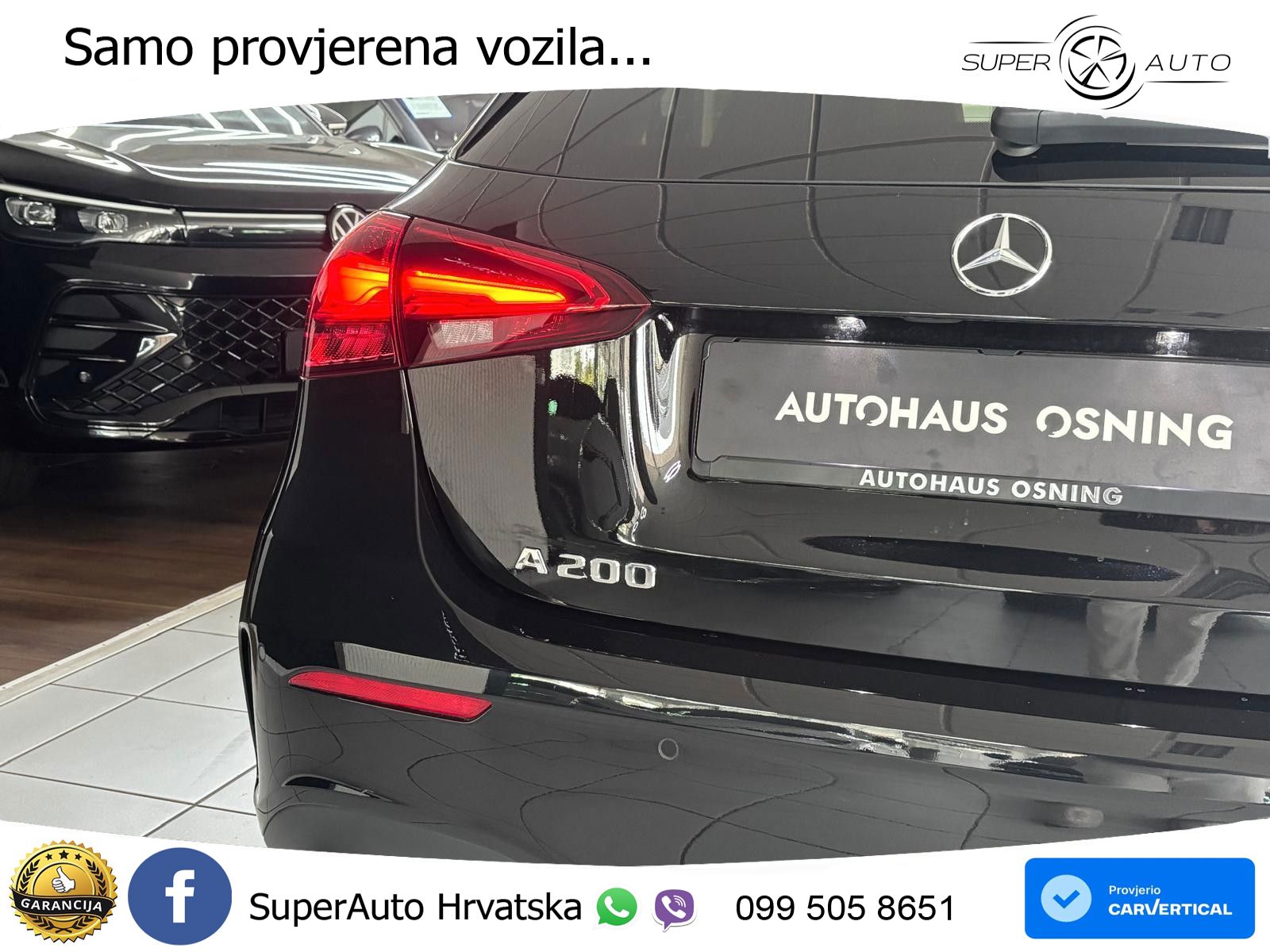 Mercedes-Benz A 200 7G-DCT AMG LED+GR SJED+ACC