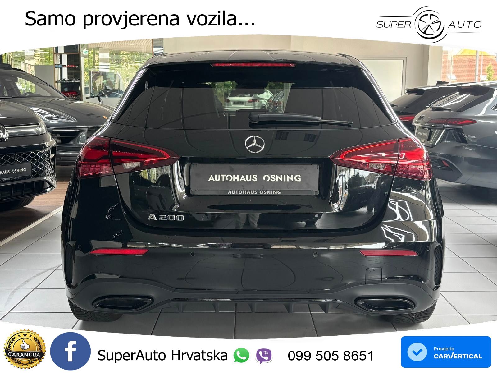 Mercedes-Benz A 200 7G-DCT AMG LED+GR SJED+ACC