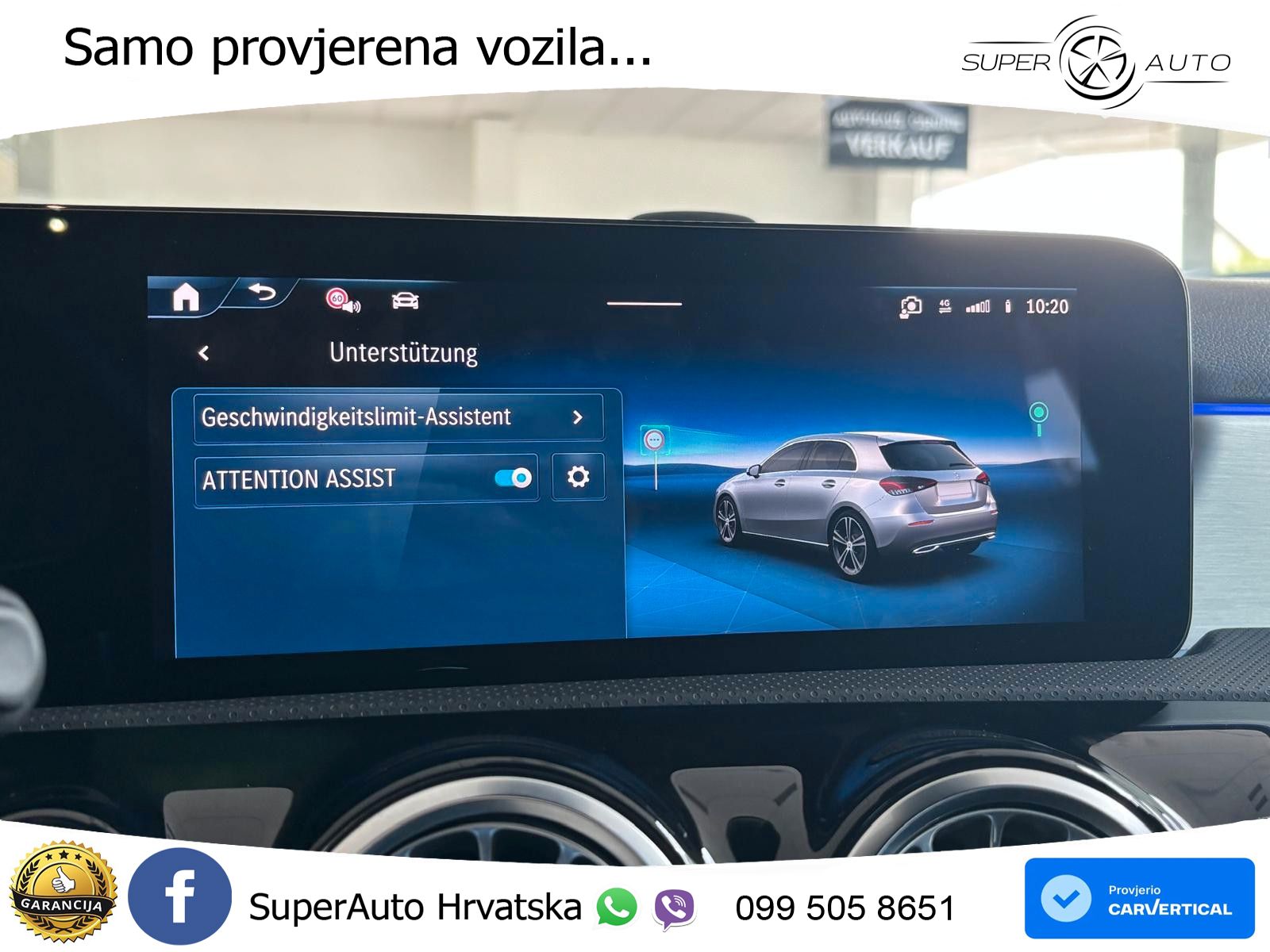 Mercedes-Benz A 200 7G-DCT AMG LED+GR SJED+ACC