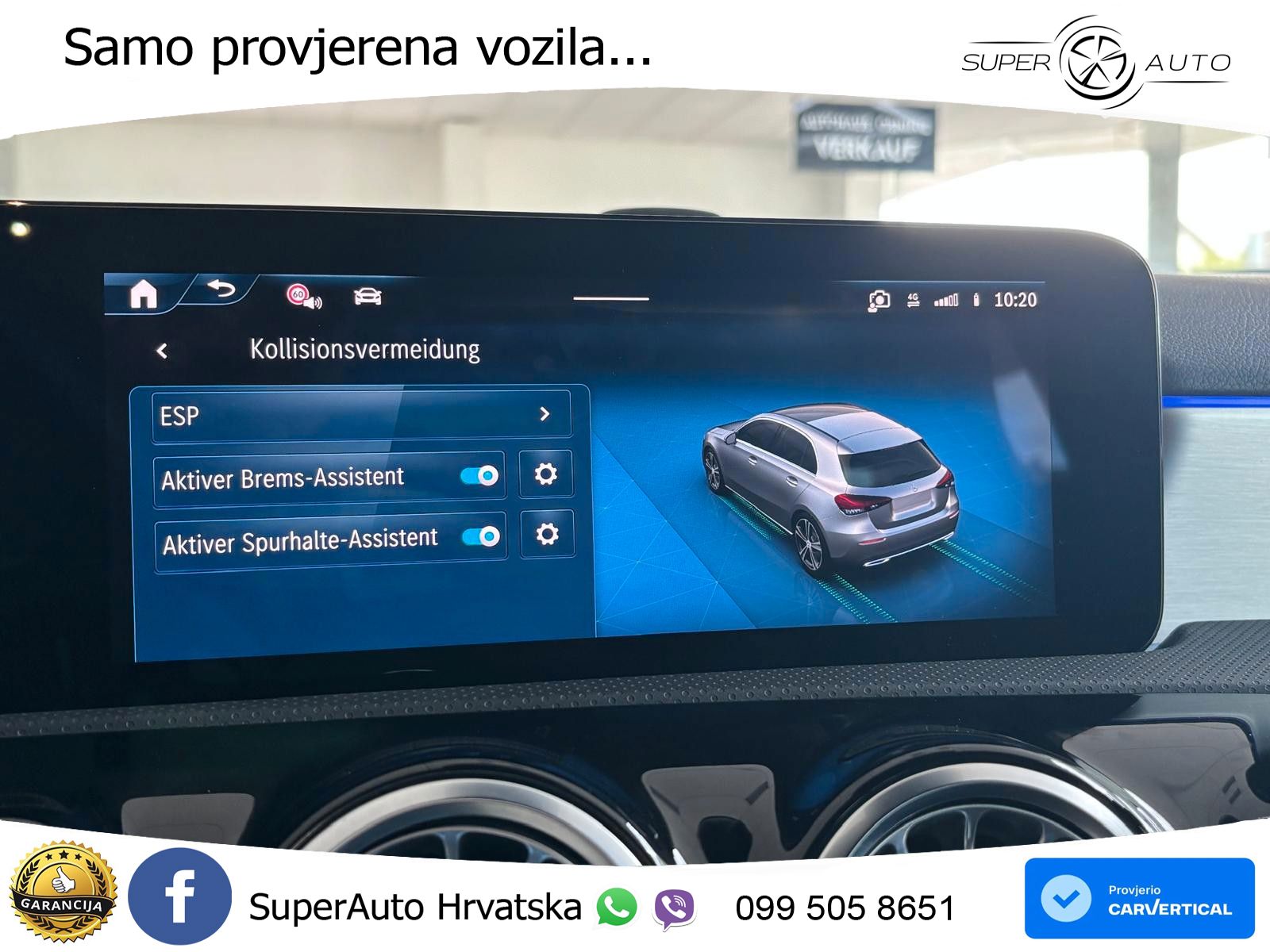Mercedes-Benz A 200 7G-DCT AMG LED+GR SJED+ACC