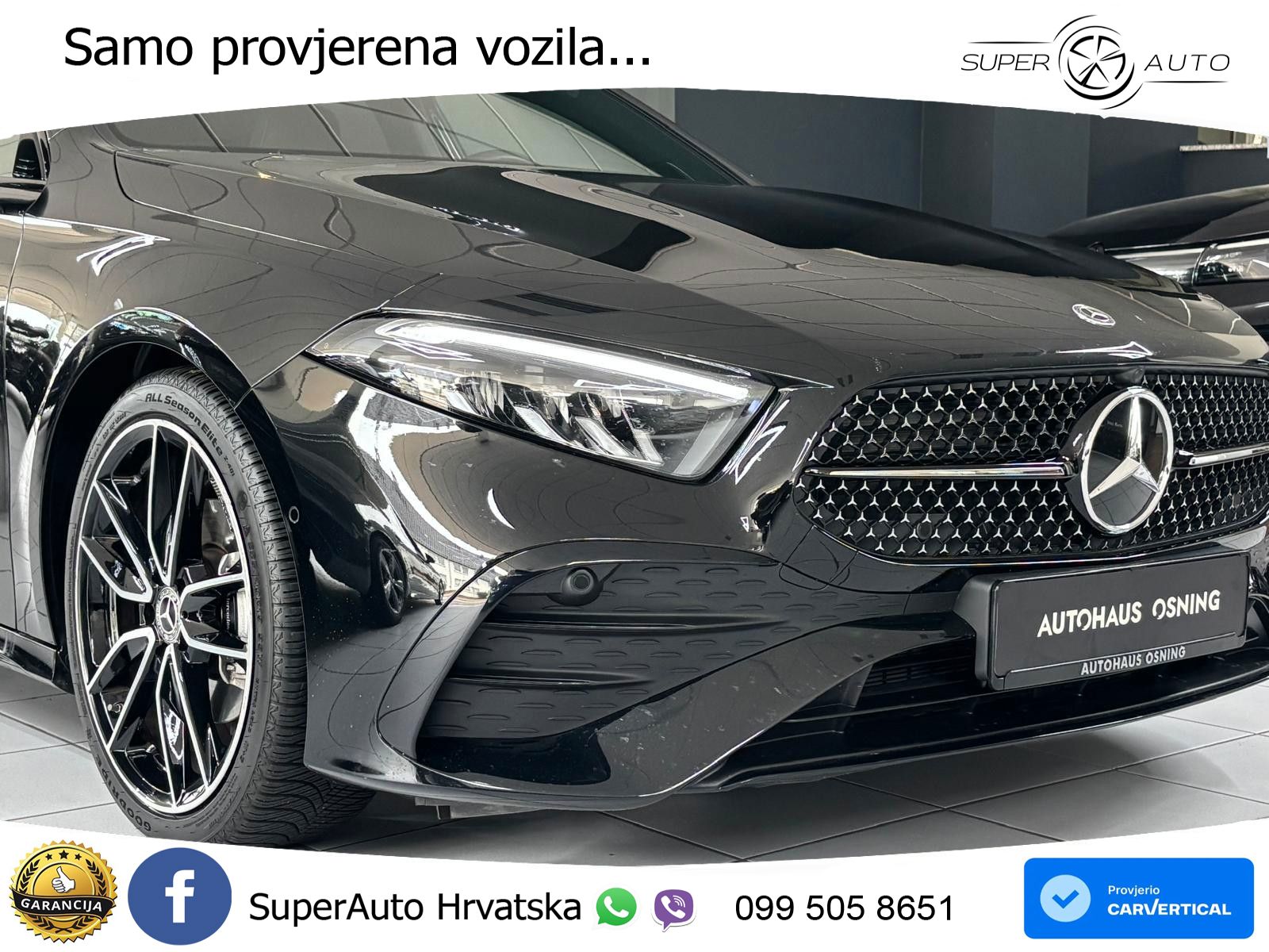 Mercedes-Benz A 200 7G-DCT AMG LED+GR SJED+ACC