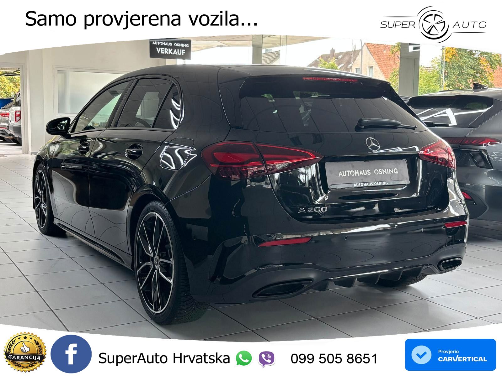 Mercedes-Benz A 200 7G-DCT AMG LED+GR SJED+ACC