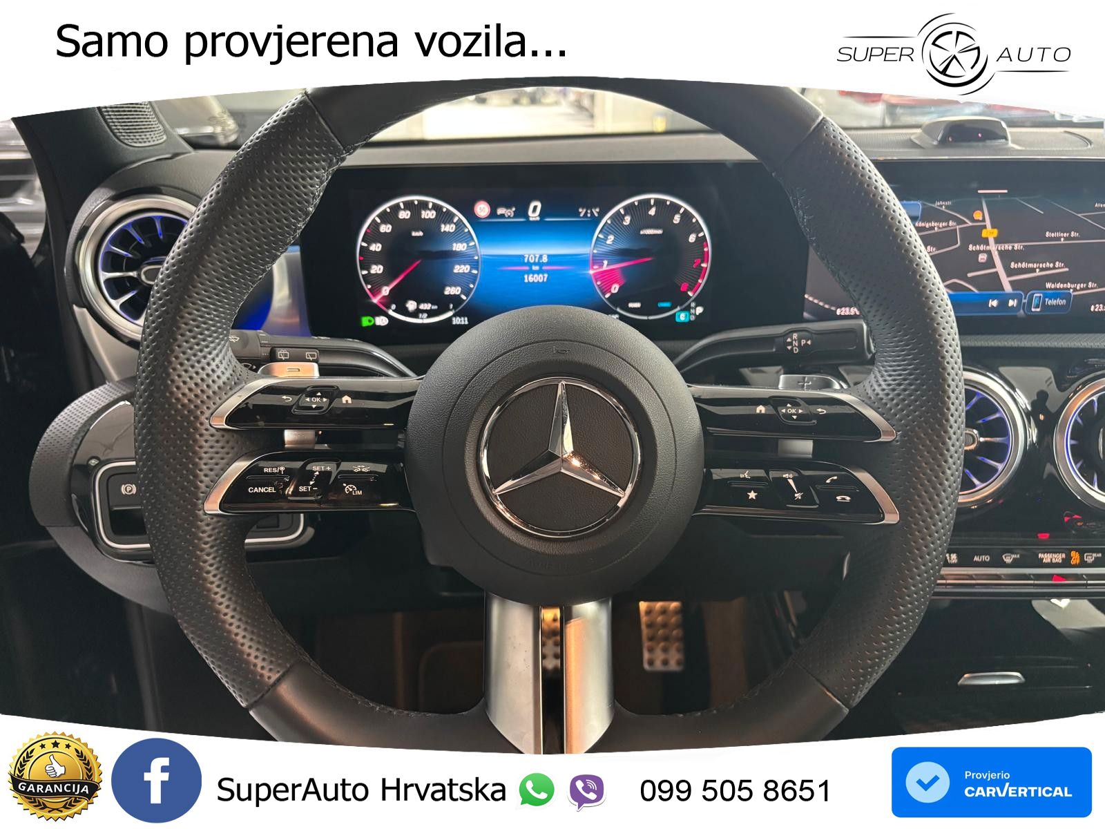 Mercedes-Benz A 200 7G-DCT AMG LED+GR SJED+ACC