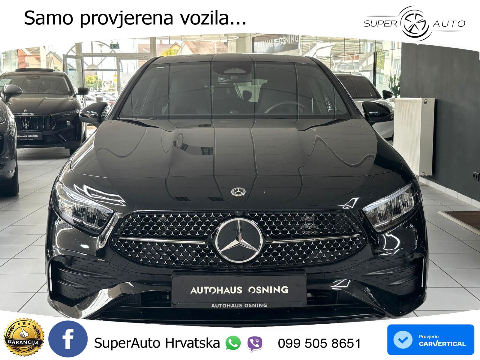 Mercedes-Benz A 200 7G-DCT AMG LED+GR SJED+ACC