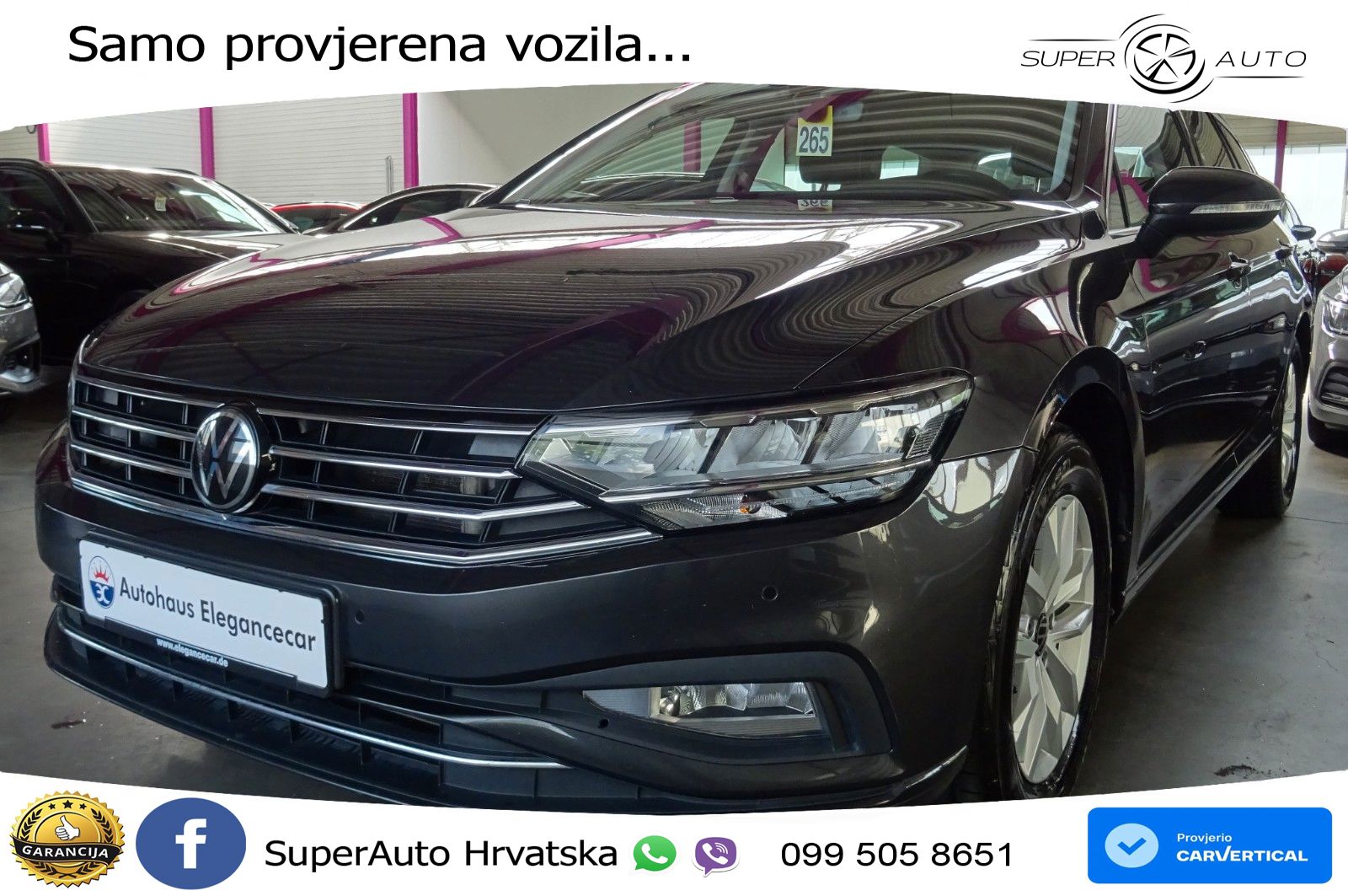Volkswagen Passat Variant 2.0 TDI (150 KS) DSG LED+GR SJED+ACC