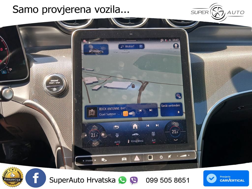 Mercedes GLC 220d (197 KS) 4MATIC 9G-TRONIC AMG LED+GR SJED+ACC