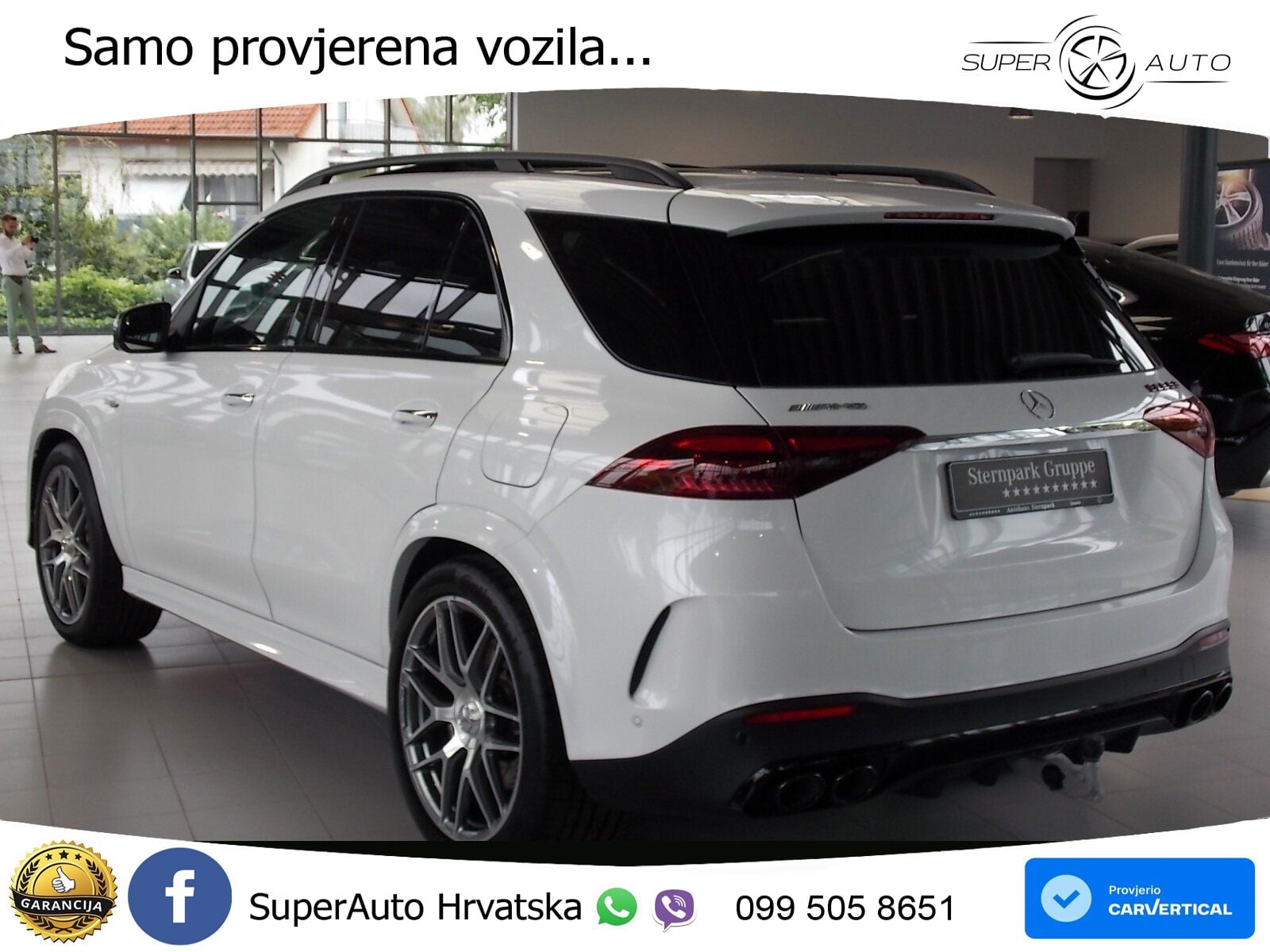 Mercedes AMG GLE 53 (544 KS) Hybrid 4MATIC+ 9G-TRONIC ACC+HEAD+4xGR SJED+360+PANO