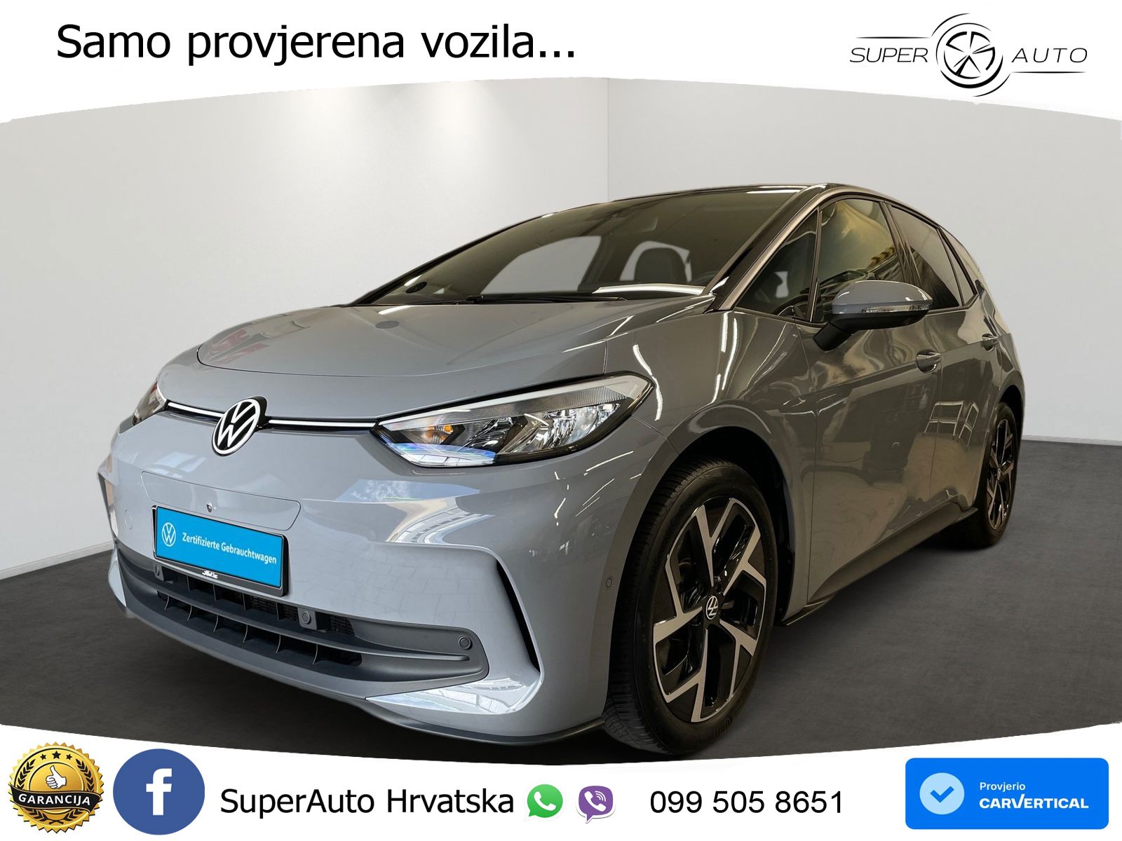 Volkswagen ID.3 Pro 62 kWh (204 KS) LED+GR SJED+ACC