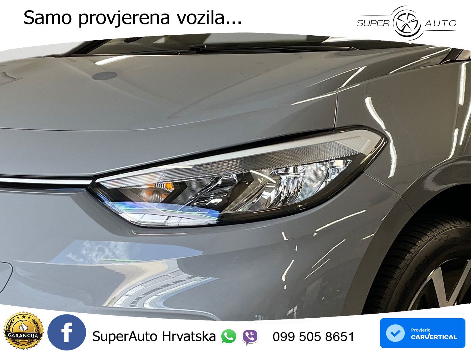 Volkswagen ID.3 Pro 62 kWh (204 KS) LED+GR SJED+ACC