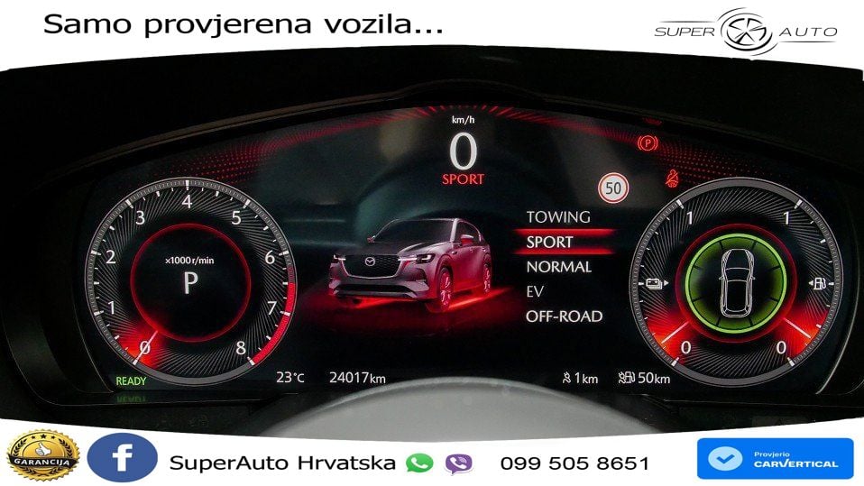 Mazda CX-60 2.5 e-Skyactiv (328 KS) AWD Automatic MATRIX+GR SJED+KAM
