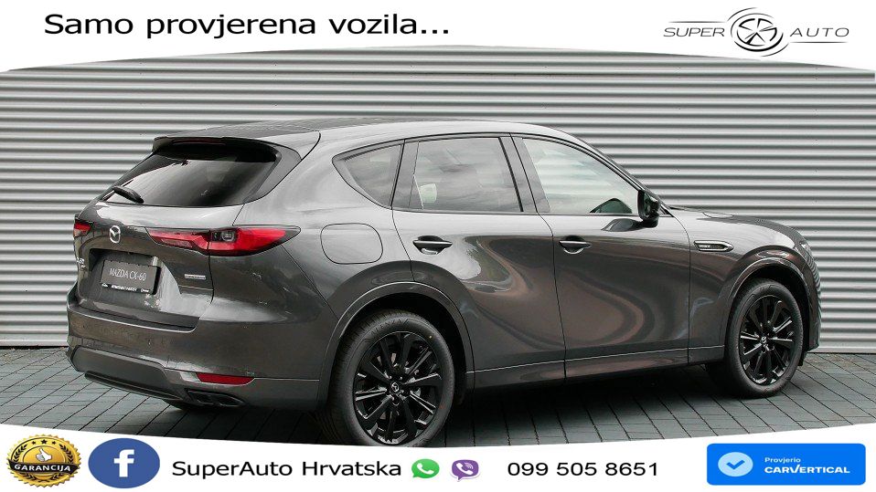 Mazda CX-60 2.5 e-Skyactiv (328 KS) AWD Automatic MATRIX+GR SJED+KAM