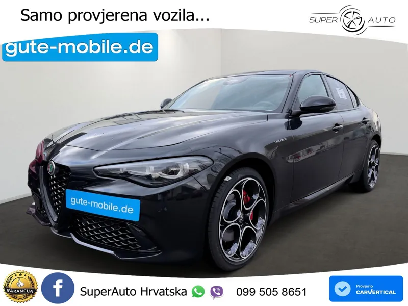 Alfa Romeo Giulia 2.0 Turbo (280 KS) Q4 Automatic LED+ACC