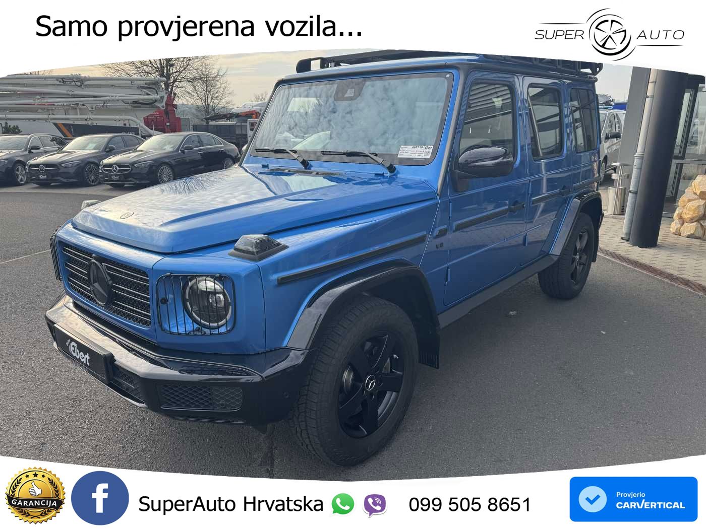 Mercedes G 500 Long V8 (422 KS) 4MATIC 9G-TRONIC Professional LED+GR SJED+ACC