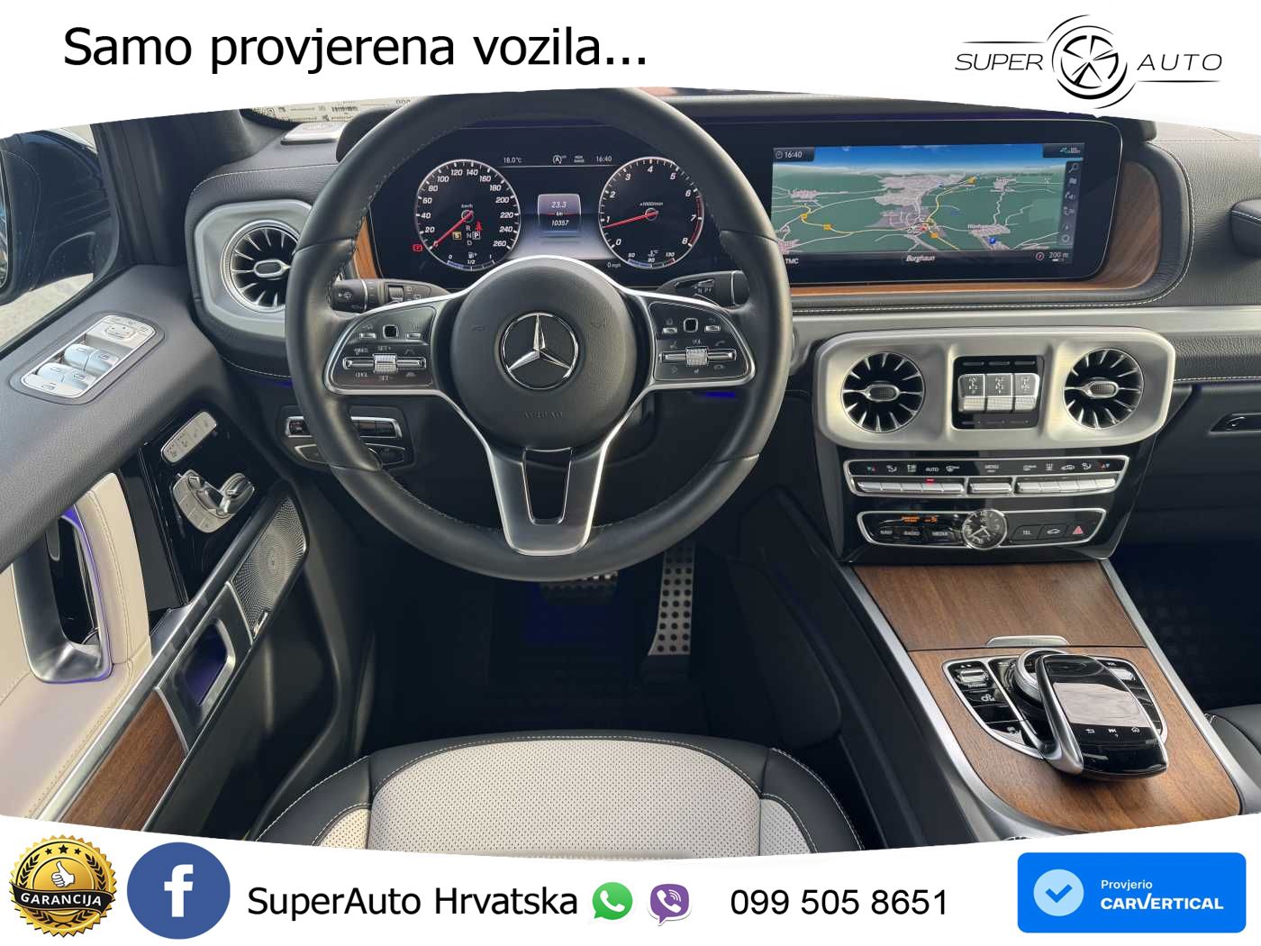 Mercedes G 500 Long V8 (422 KS) 4MATIC 9G-TRONIC Professional LED+GR SJED+ACC