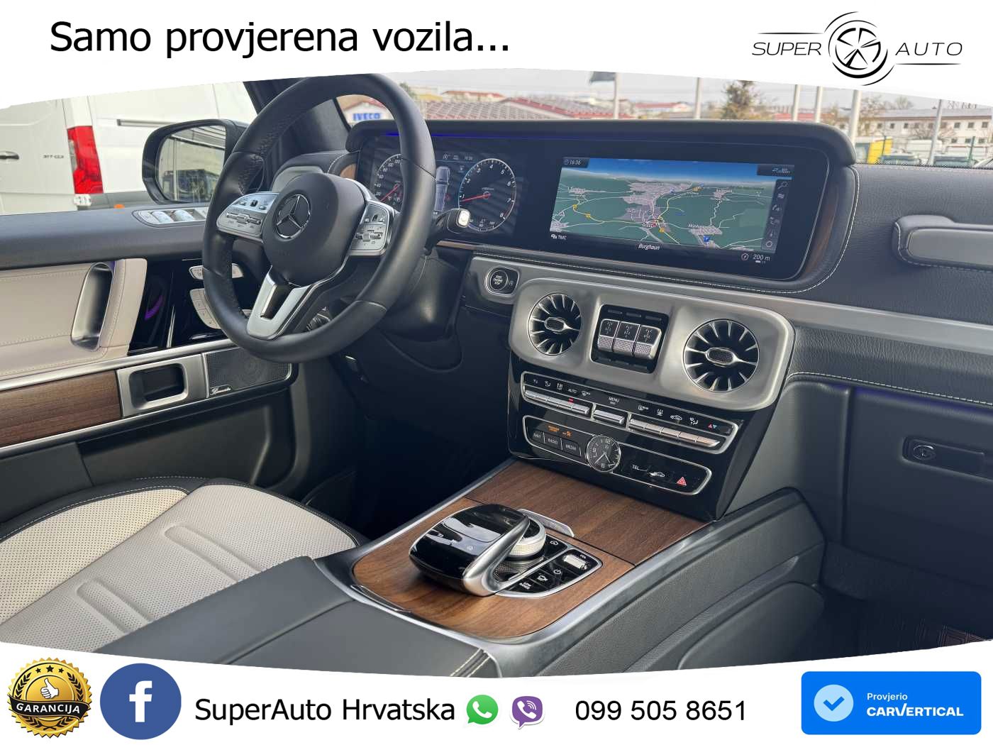 Mercedes G 500 Long V8 (422 KS) 4MATIC 9G-TRONIC Professional LED+GR SJED+ACC