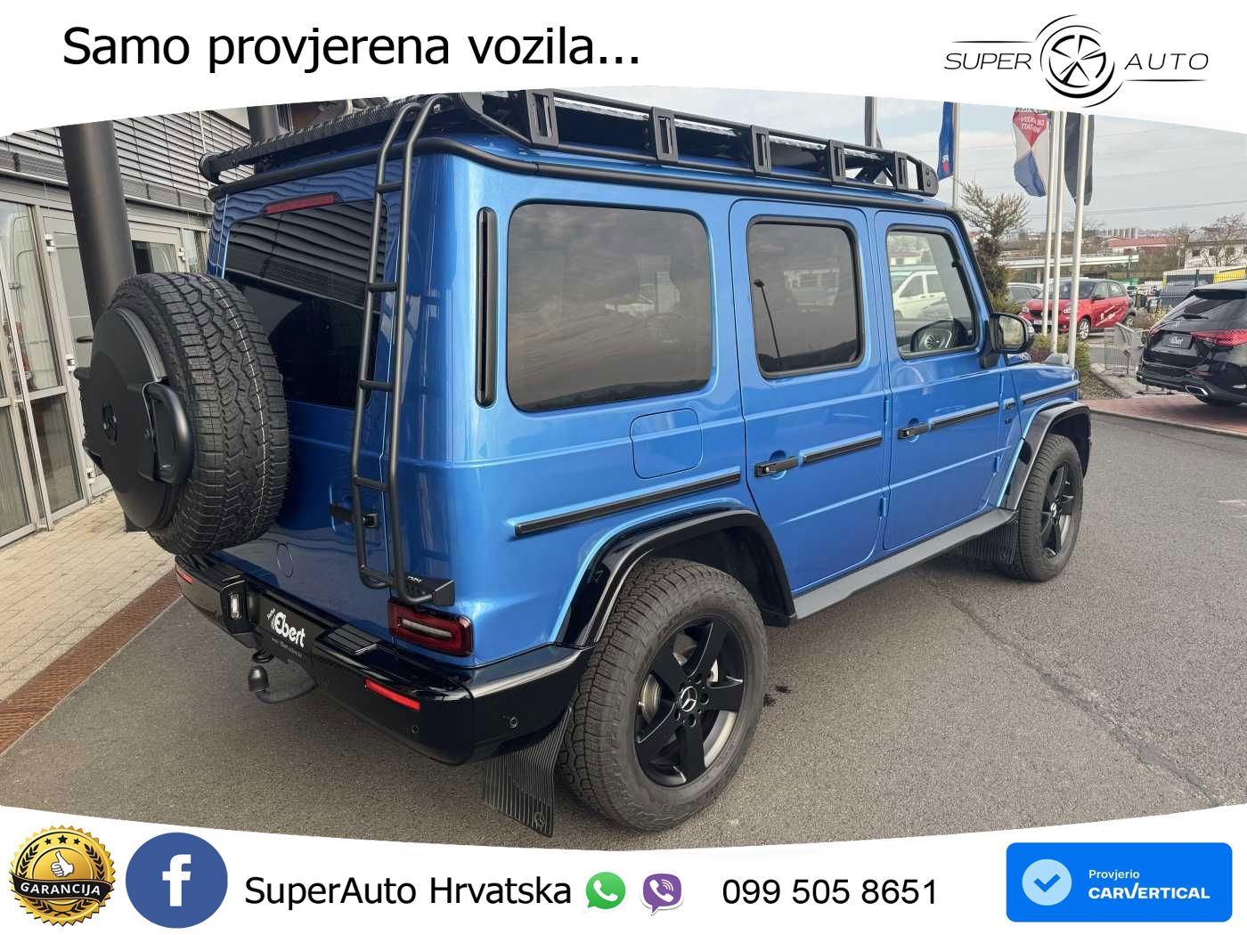 Mercedes G 500 Long V8 (422 KS) 4MATIC 9G-TRONIC Professional LED+GR SJED+ACC