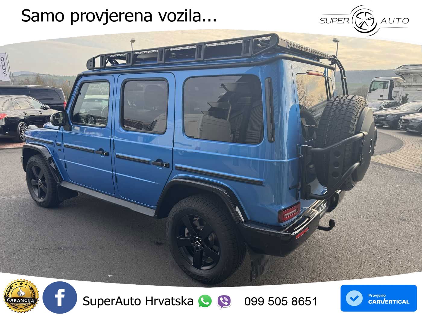 Mercedes G 500 Long V8 (422 KS) 4MATIC 9G-TRONIC Professional LED+GR SJED+ACC