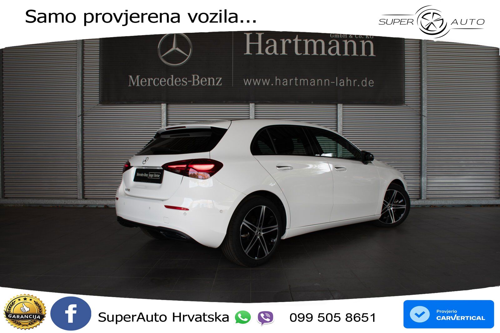 Mercedes-Benz A 200 7G-DCT LED+GR SJED+ACC
