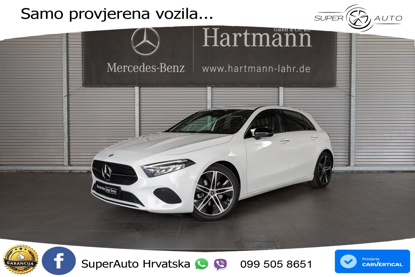 Mercedes-Benz A 200 7G-DCT LED+GR SJED+ACC