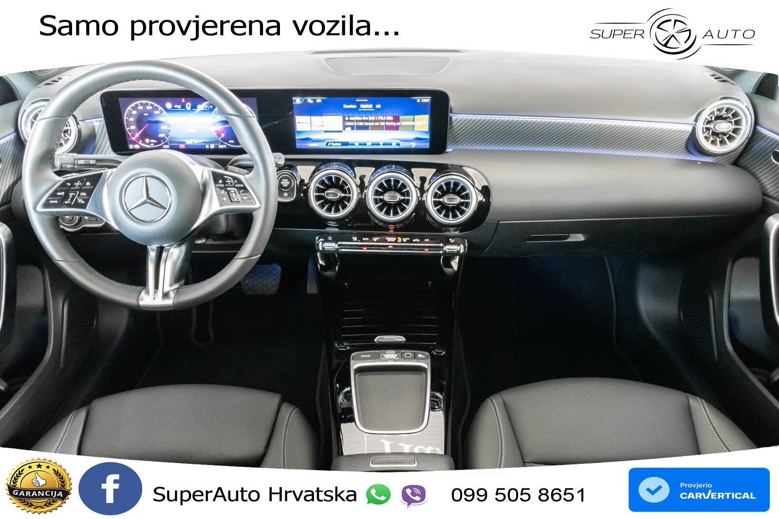 Mercedes-Benz A 200 7G-DCT LED+GR SJED+ACC