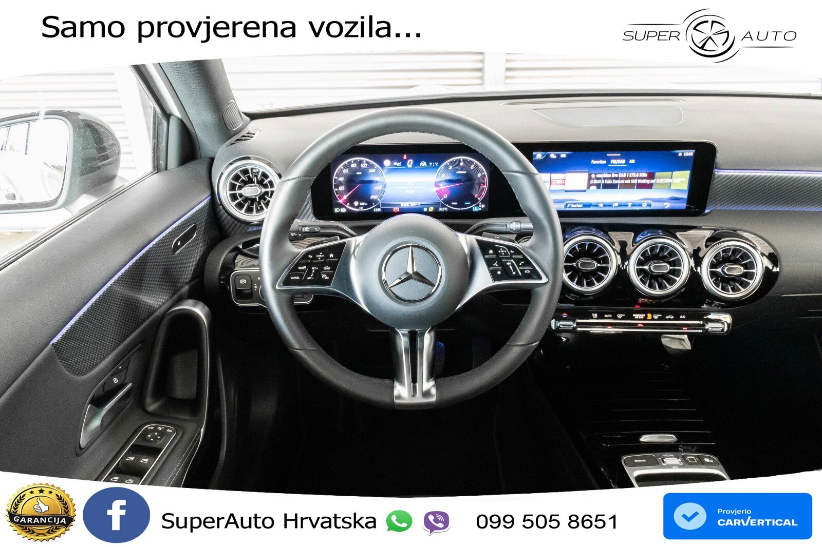 Mercedes-Benz A 200 7G-DCT LED+GR SJED+ACC