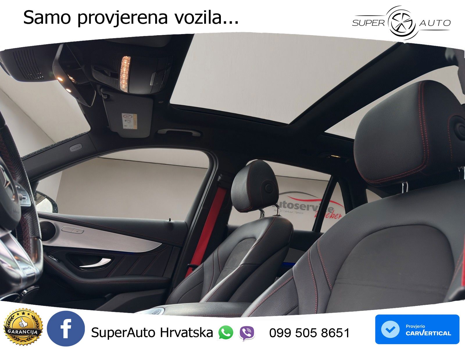 Mercedes AMG GLC 43 V6 (390 KS) 4MATIC TCT ZRAČNI+ACC+GR SJED+360+PANO
