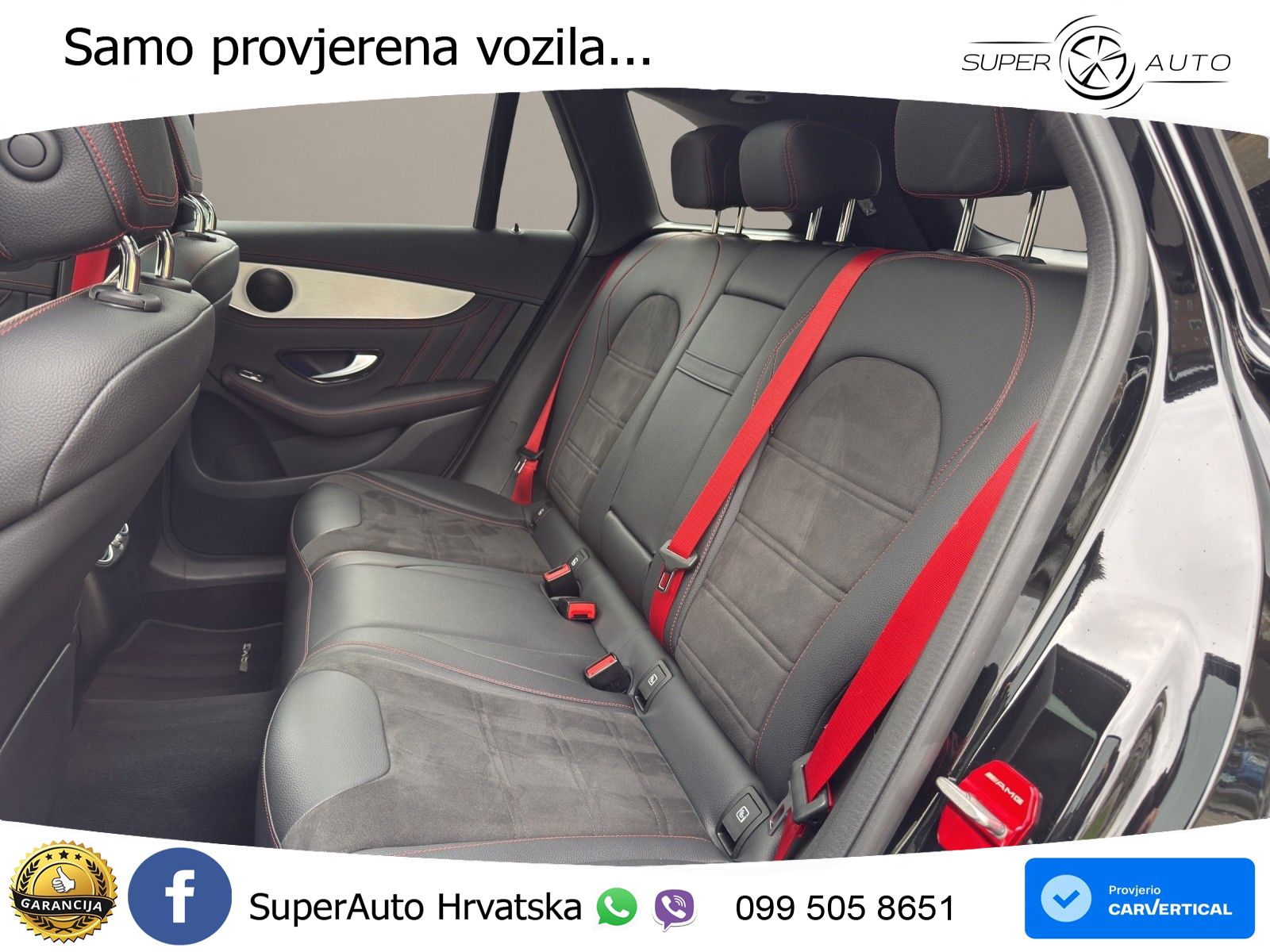 Mercedes AMG GLC 43 V6 (390 KS) 4MATIC TCT ZRAČNI+ACC+GR SJED+360+PANO