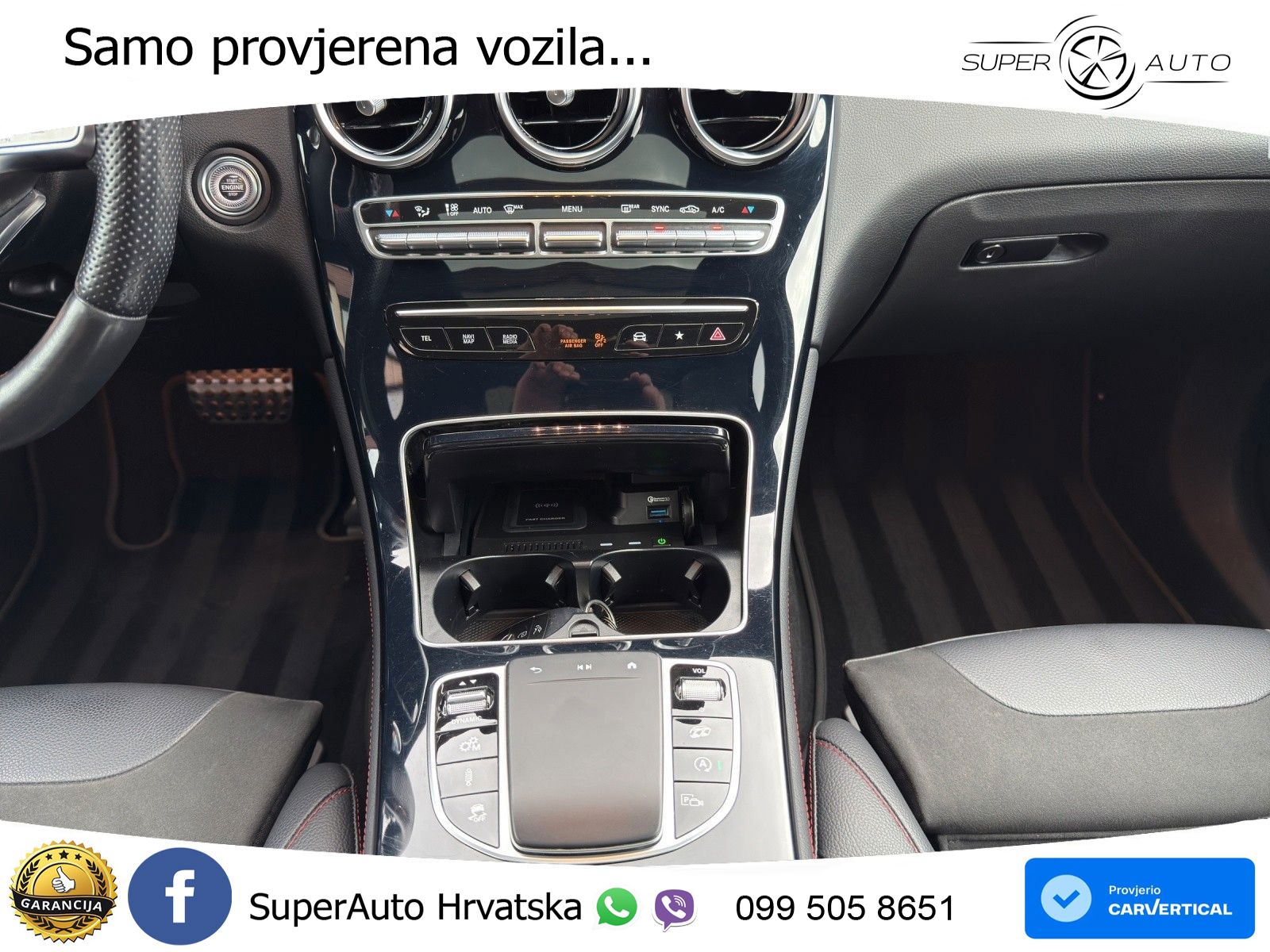 Mercedes AMG GLC 43 V6 (390 KS) 4MATIC TCT ZRAČNI+ACC+GR SJED+360+PANO