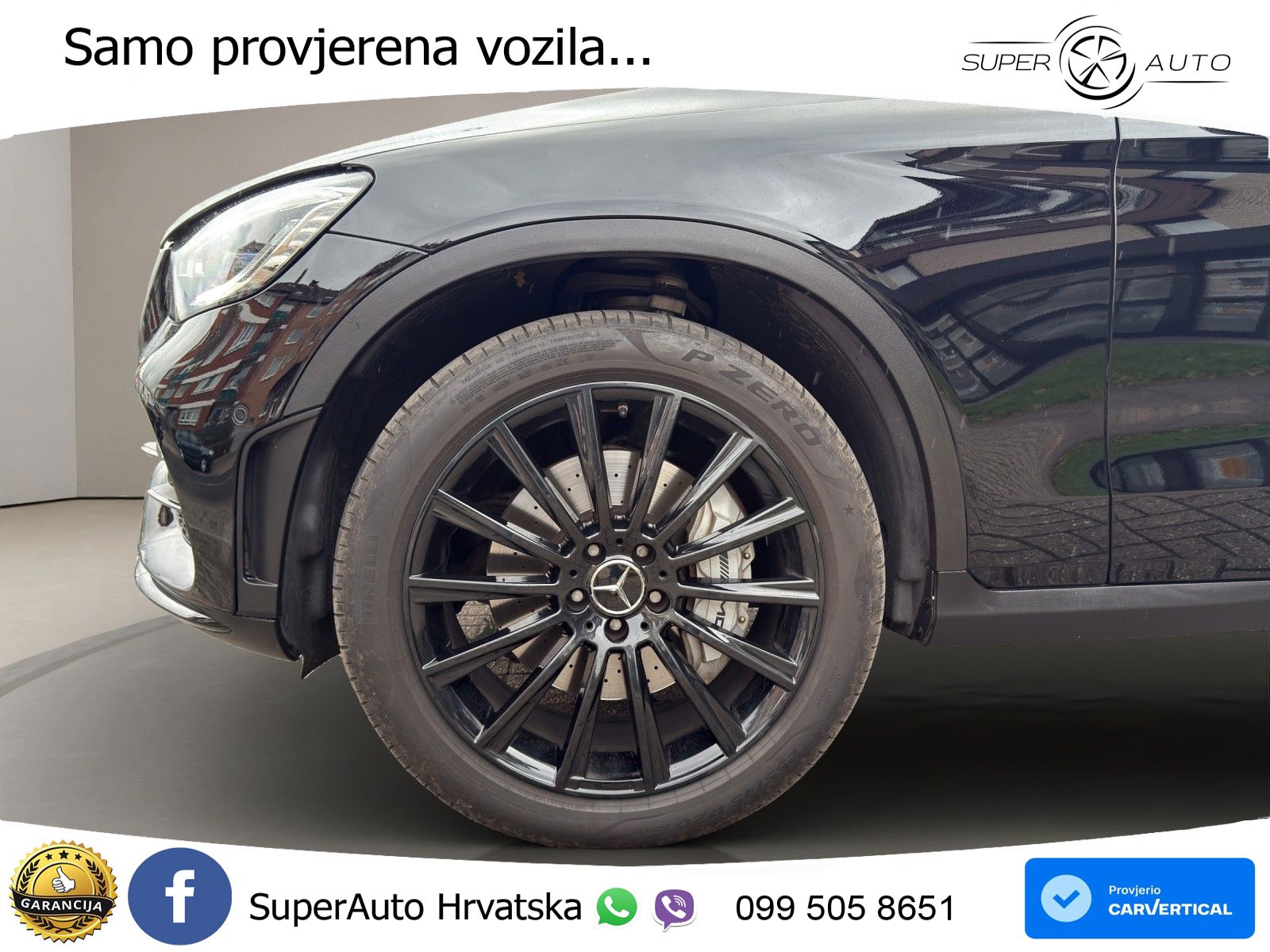 Mercedes AMG GLC 43 V6 (390 KS) 4MATIC TCT ZRAČNI+ACC+GR SJED+360+PANO