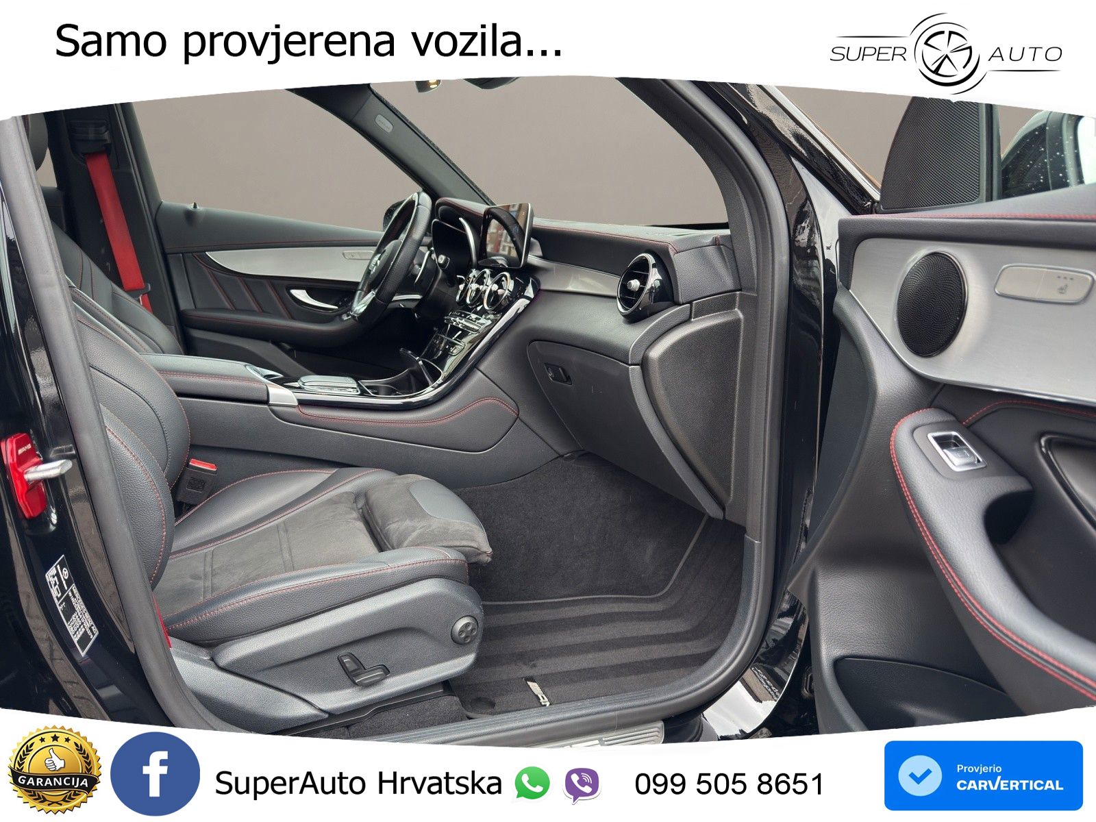 Mercedes AMG GLC 43 V6 (390 KS) 4MATIC TCT ZRAČNI+ACC+GR SJED+360+PANO