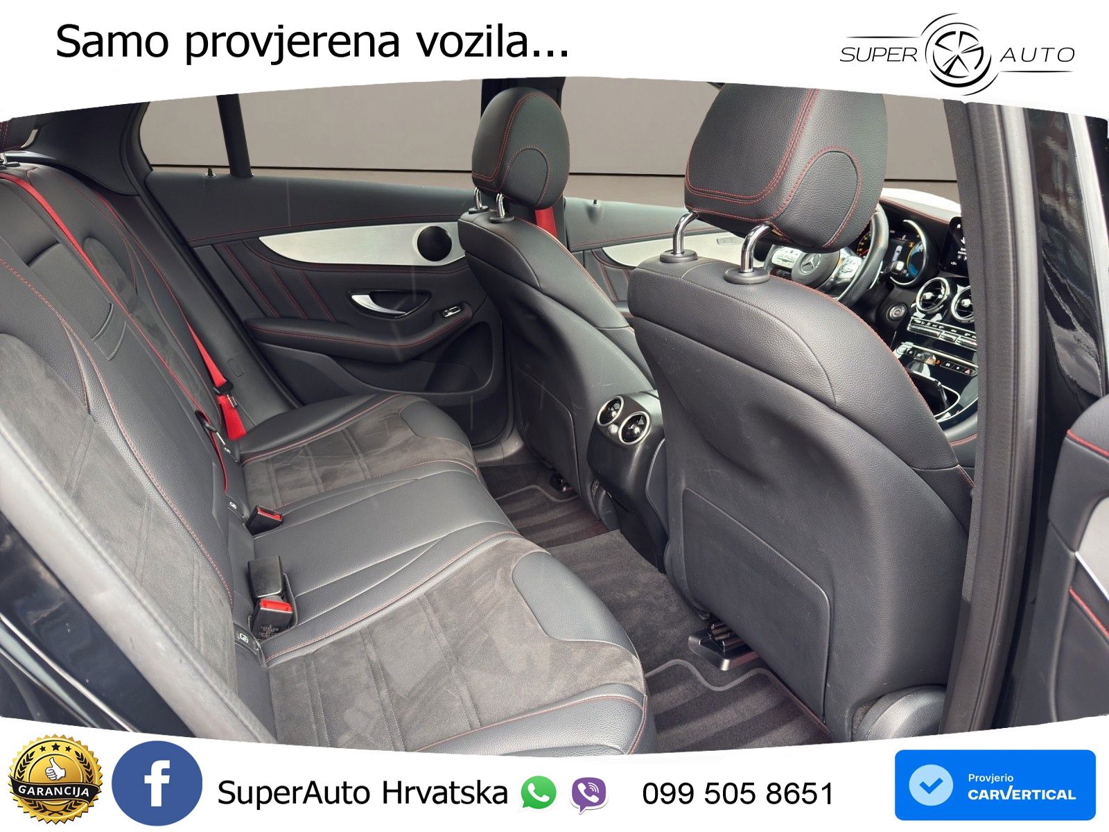 Mercedes AMG GLC 43 V6 (390 KS) 4MATIC TCT ZRAČNI+ACC+GR SJED+360+PANO