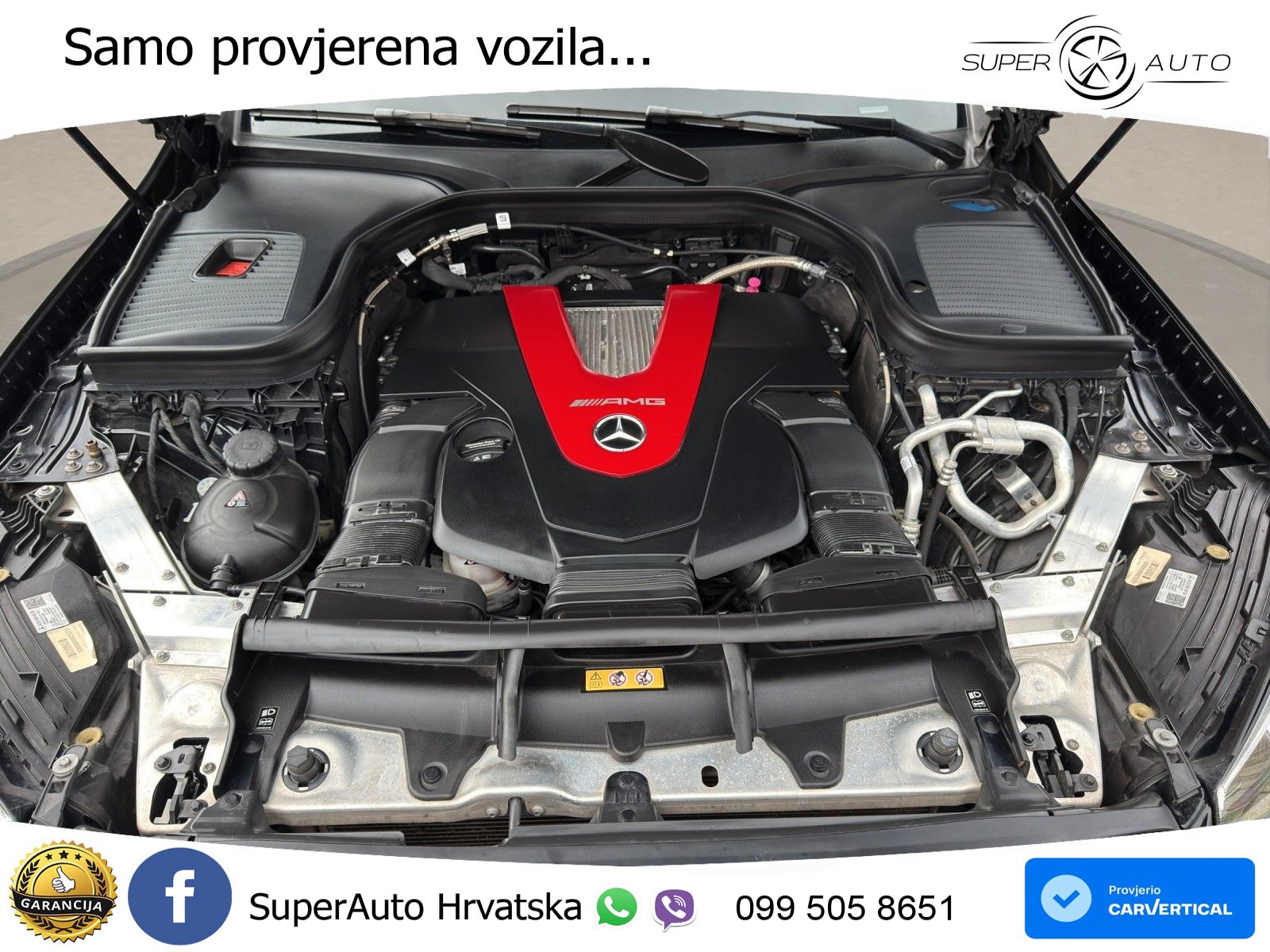 Mercedes AMG GLC 43 V6 (390 KS) 4MATIC TCT ZRAČNI+ACC+GR SJED+360+PANO
