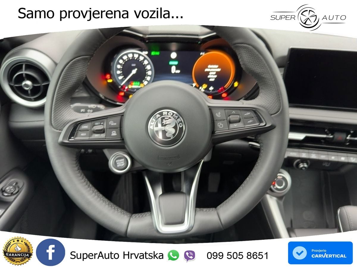 Alfa Romeo Tonale 1.5 Turbo (130 KS) 48V-Hybrid TCT LED+GR SJED+ACC